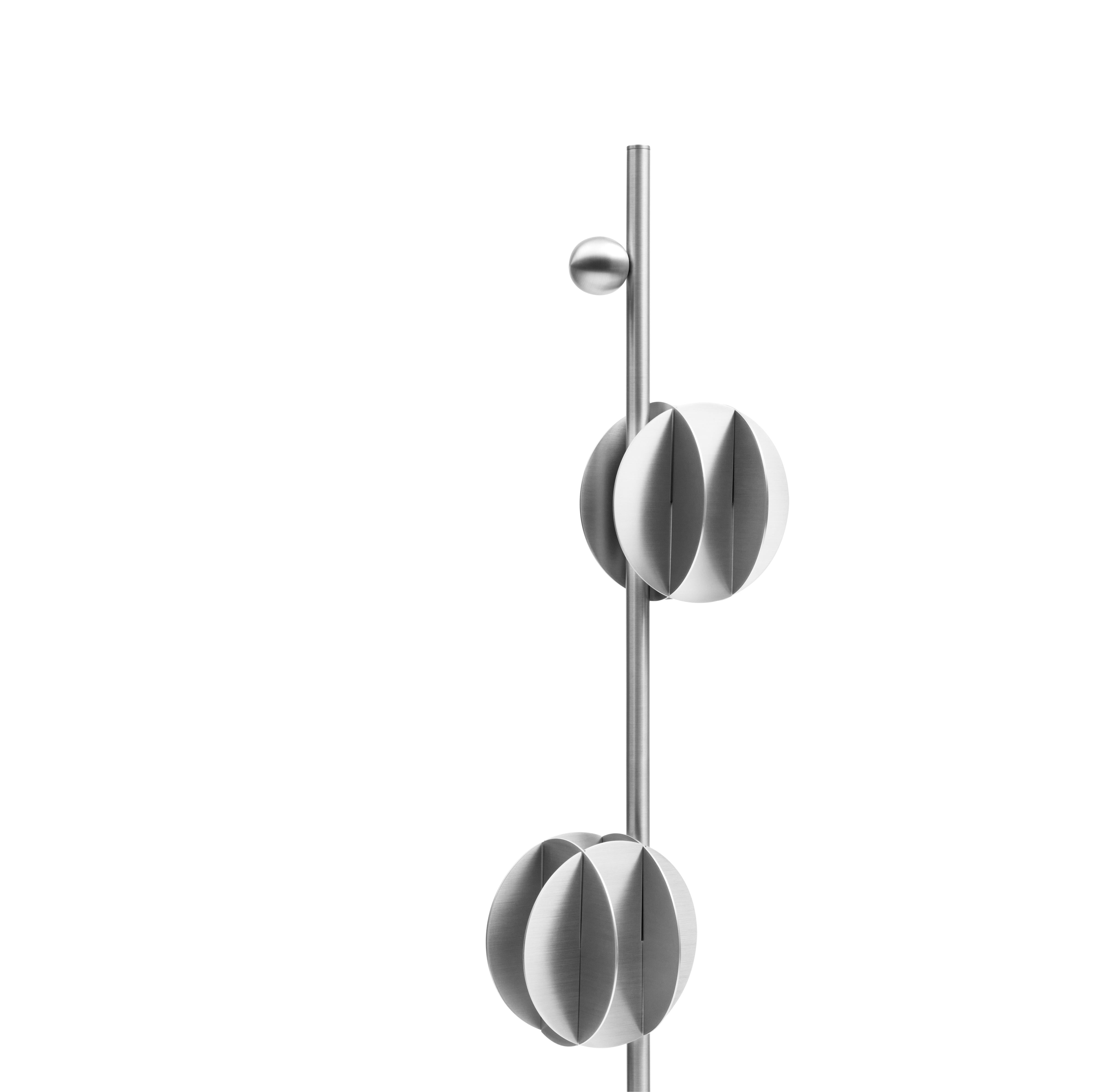 Lampa podłogowa EL stal