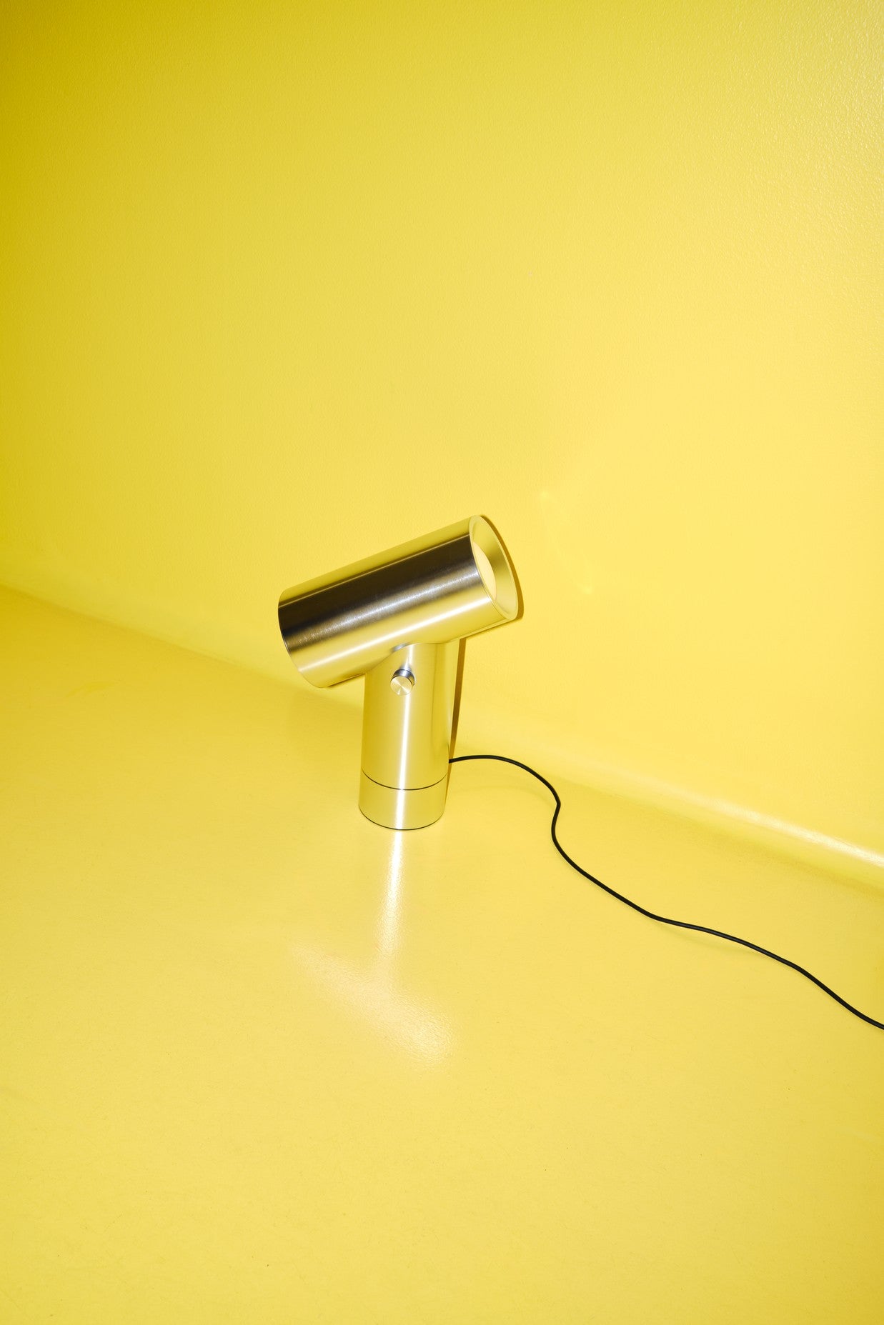 Lampa stołowa BEAM polerowane aluminium