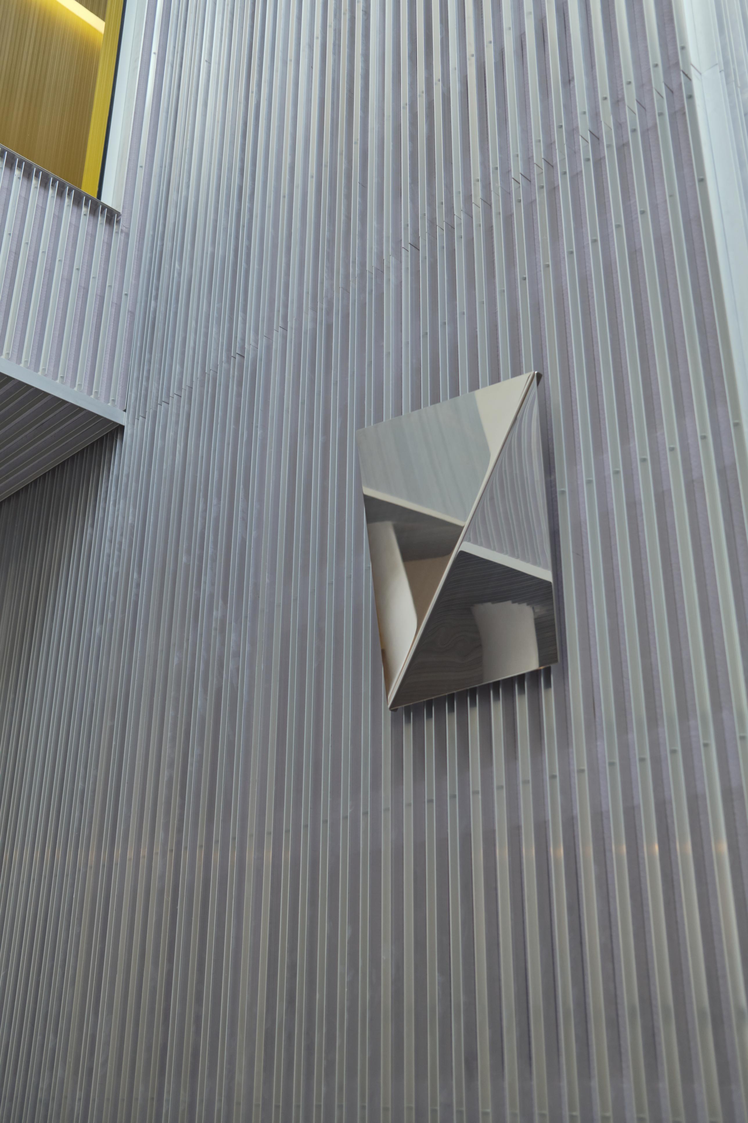 GAZE Polished Steel Mirror