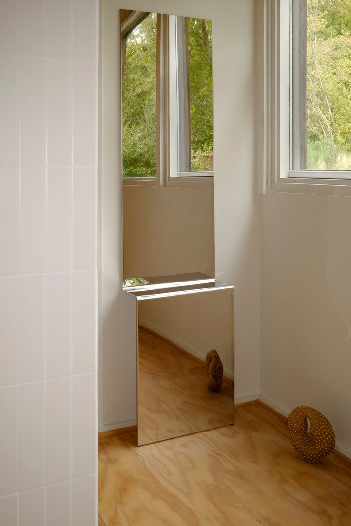 Lustro PLEAT polerowana stal