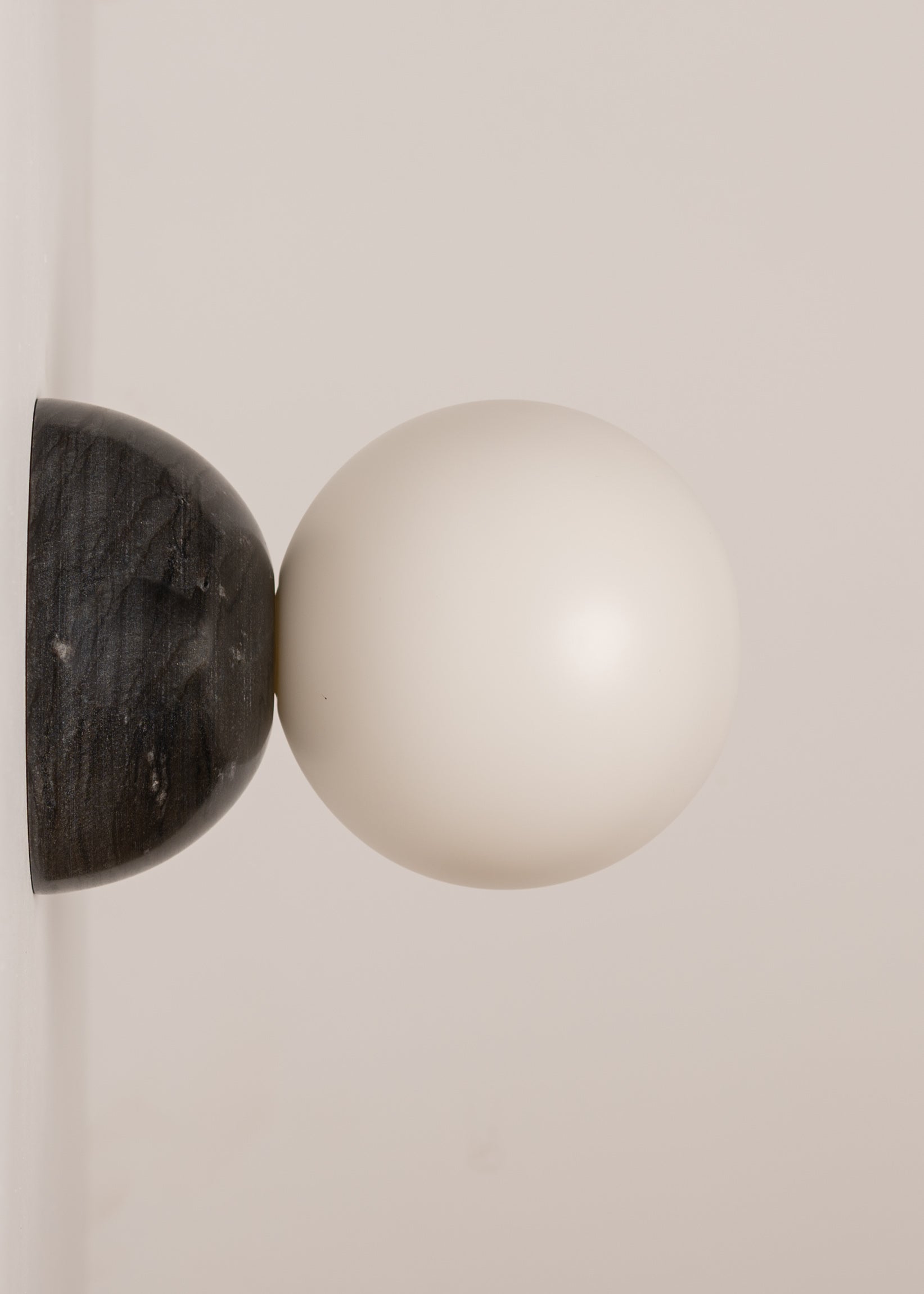 Kinkiet EKLIPSO czarny marmur