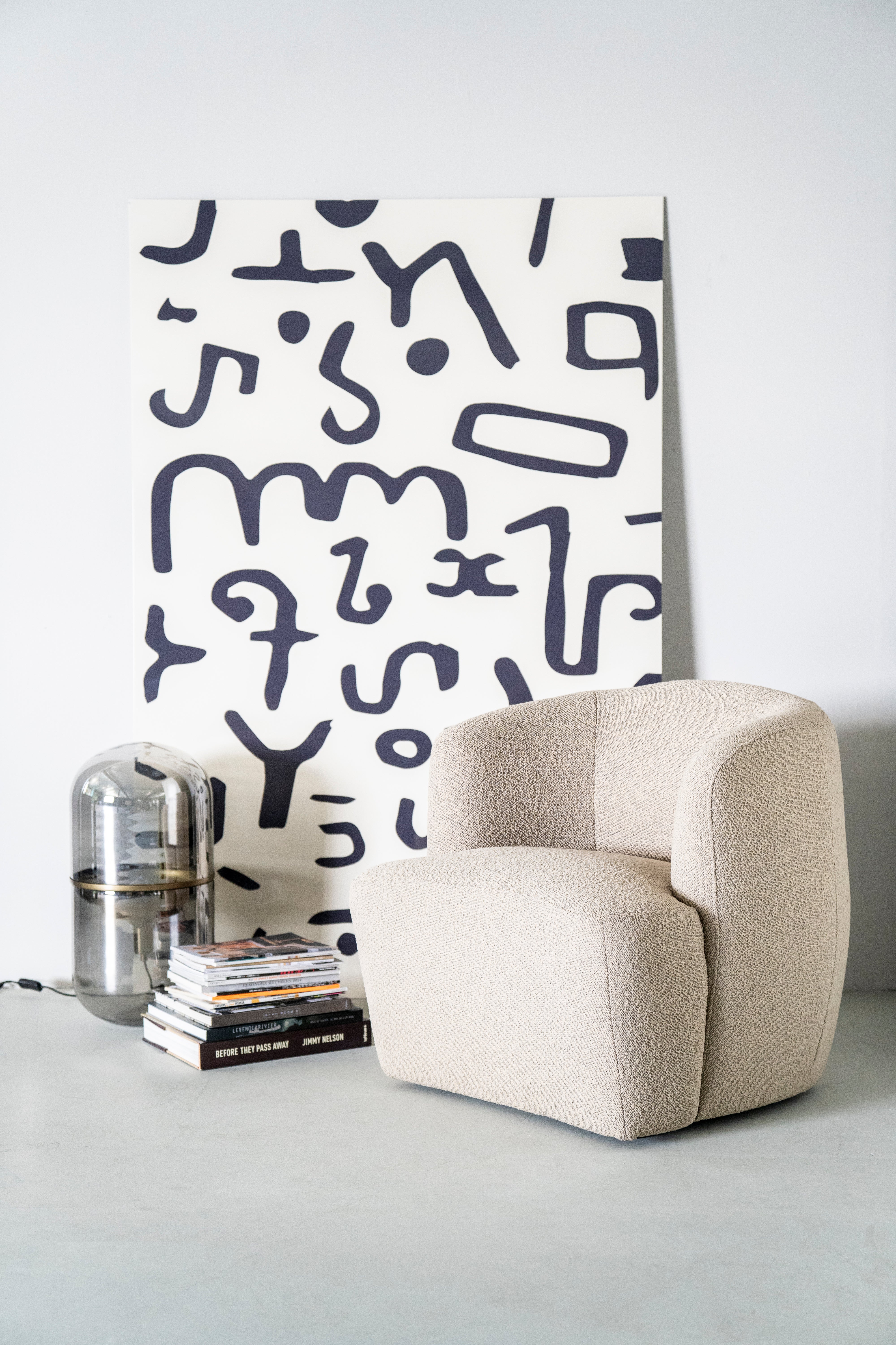 Sessel CHARLOTTE hellbeige