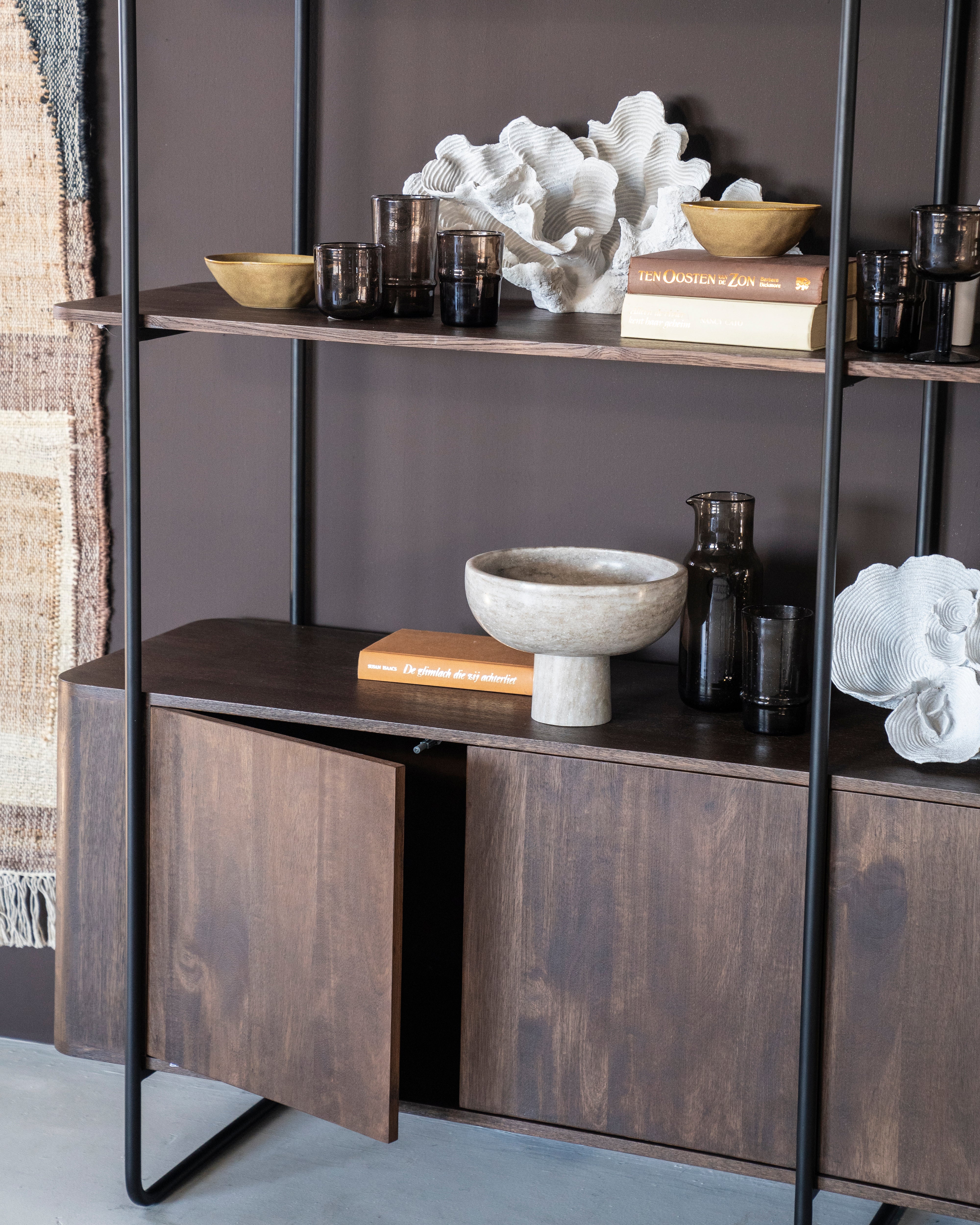 Regale JAMES drewno mango