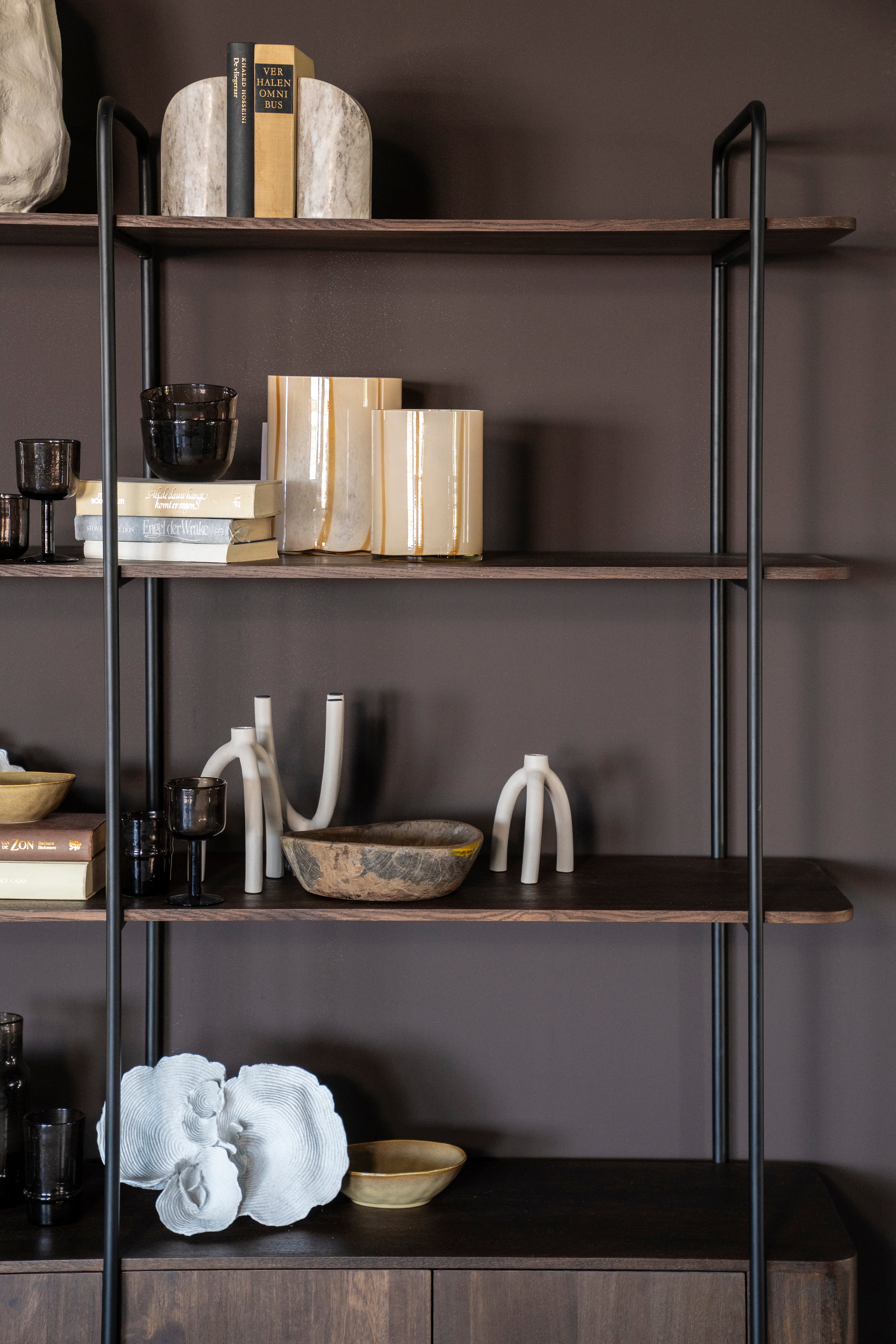 Regale JAMES drewno mango