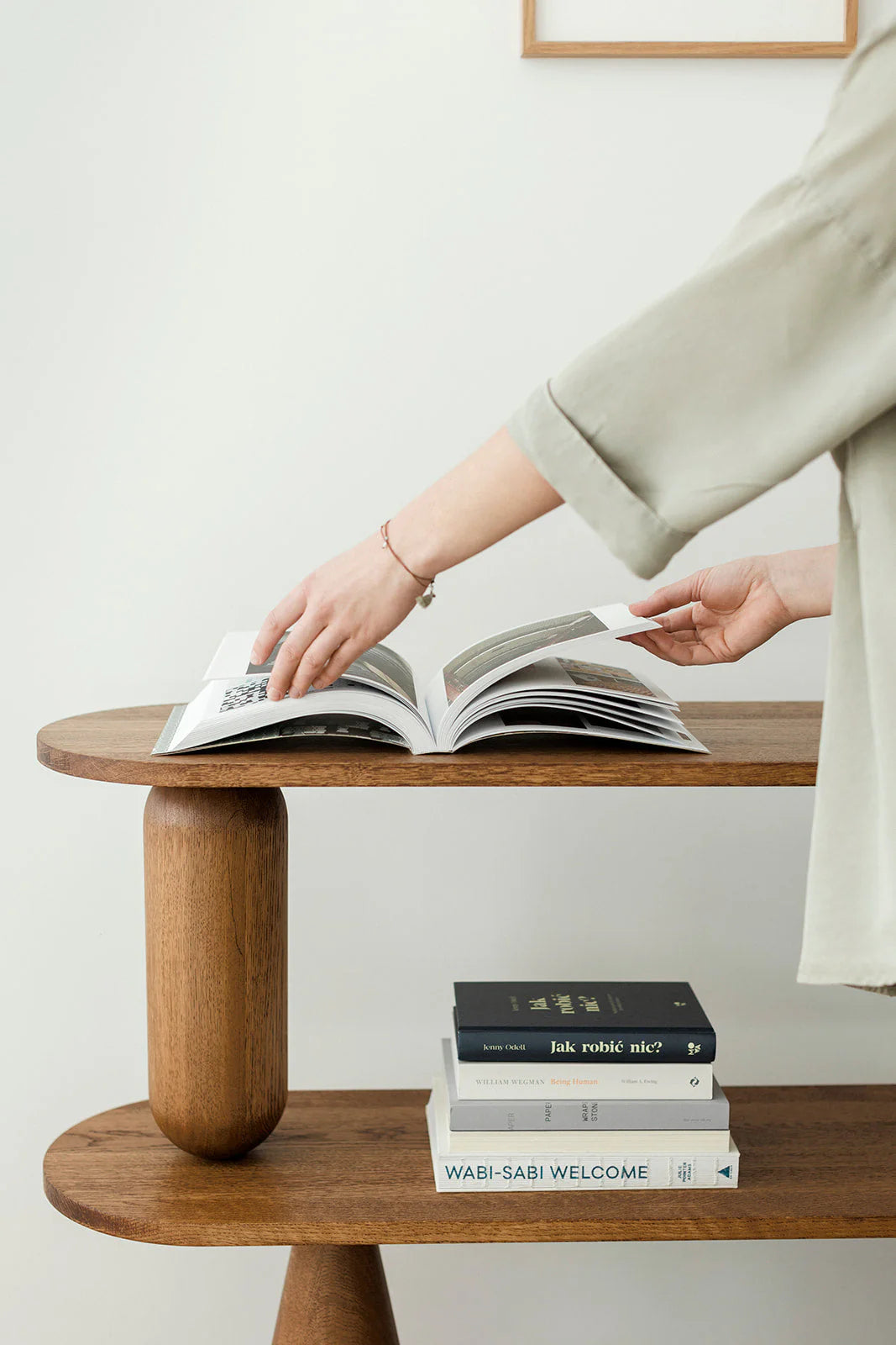 VAZOO Shelf Bleached Oak Wood