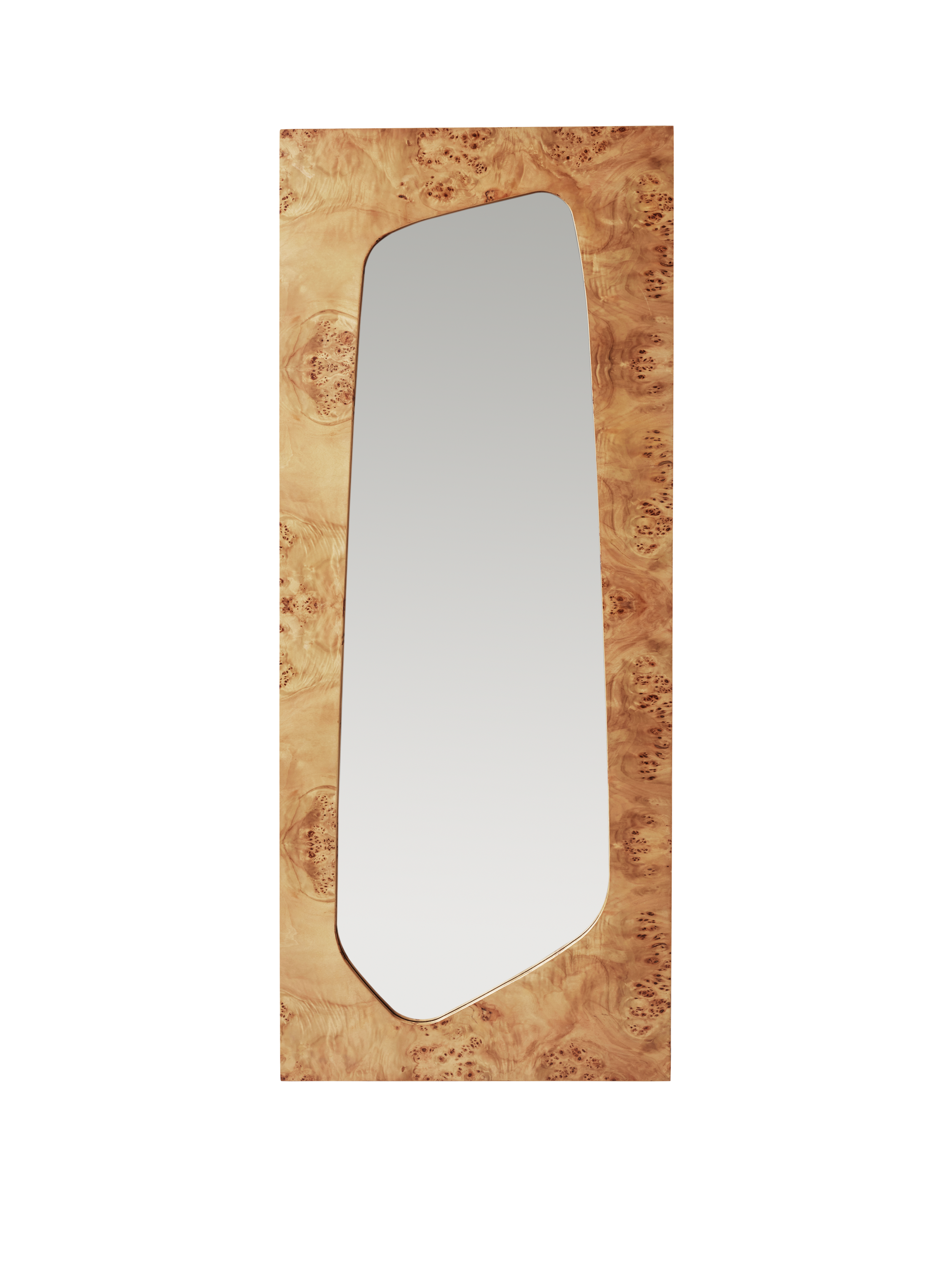 FOLIA Mirror in Poplar Wood