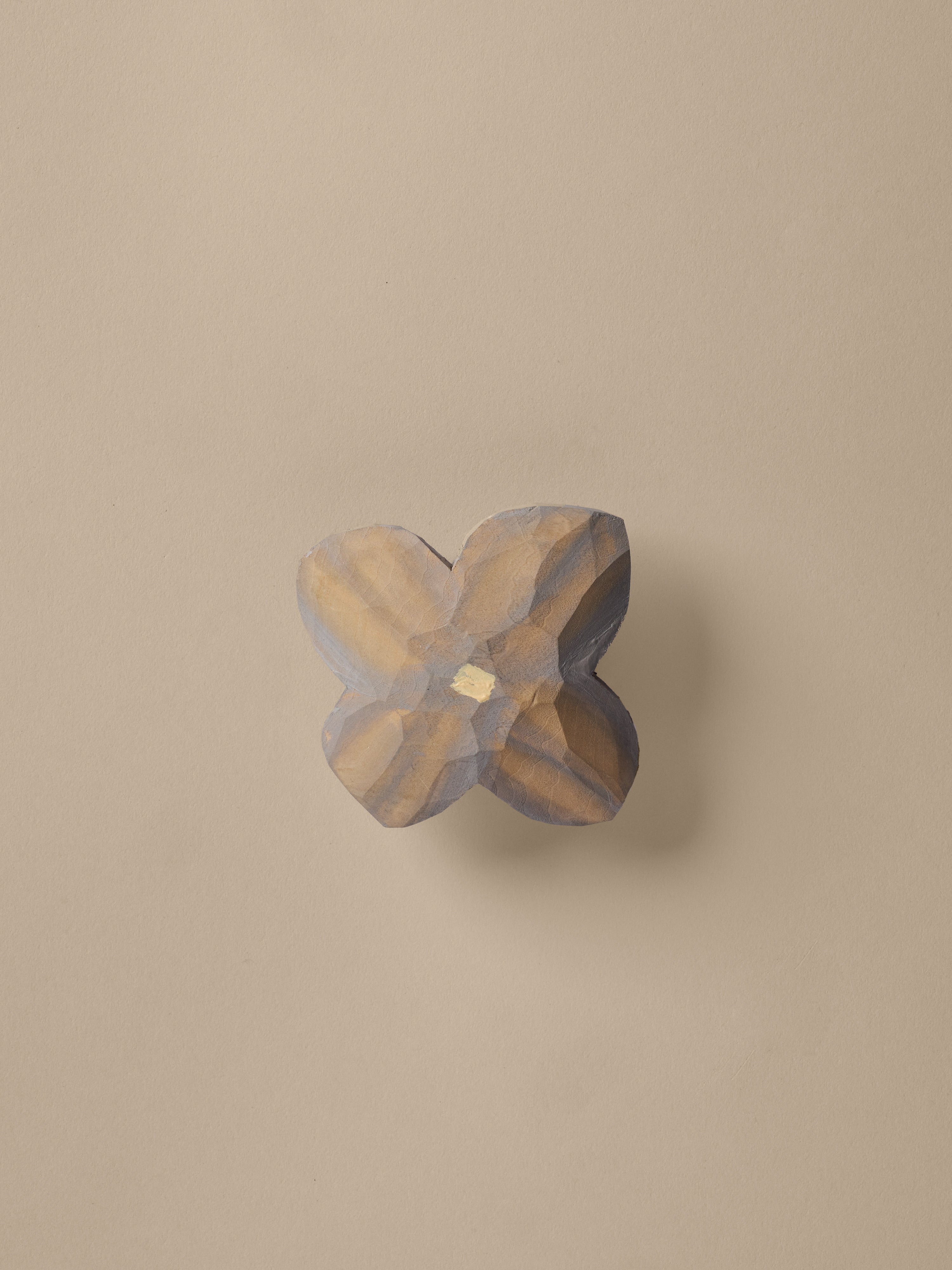 Wieszak POESIE szary z żółtym