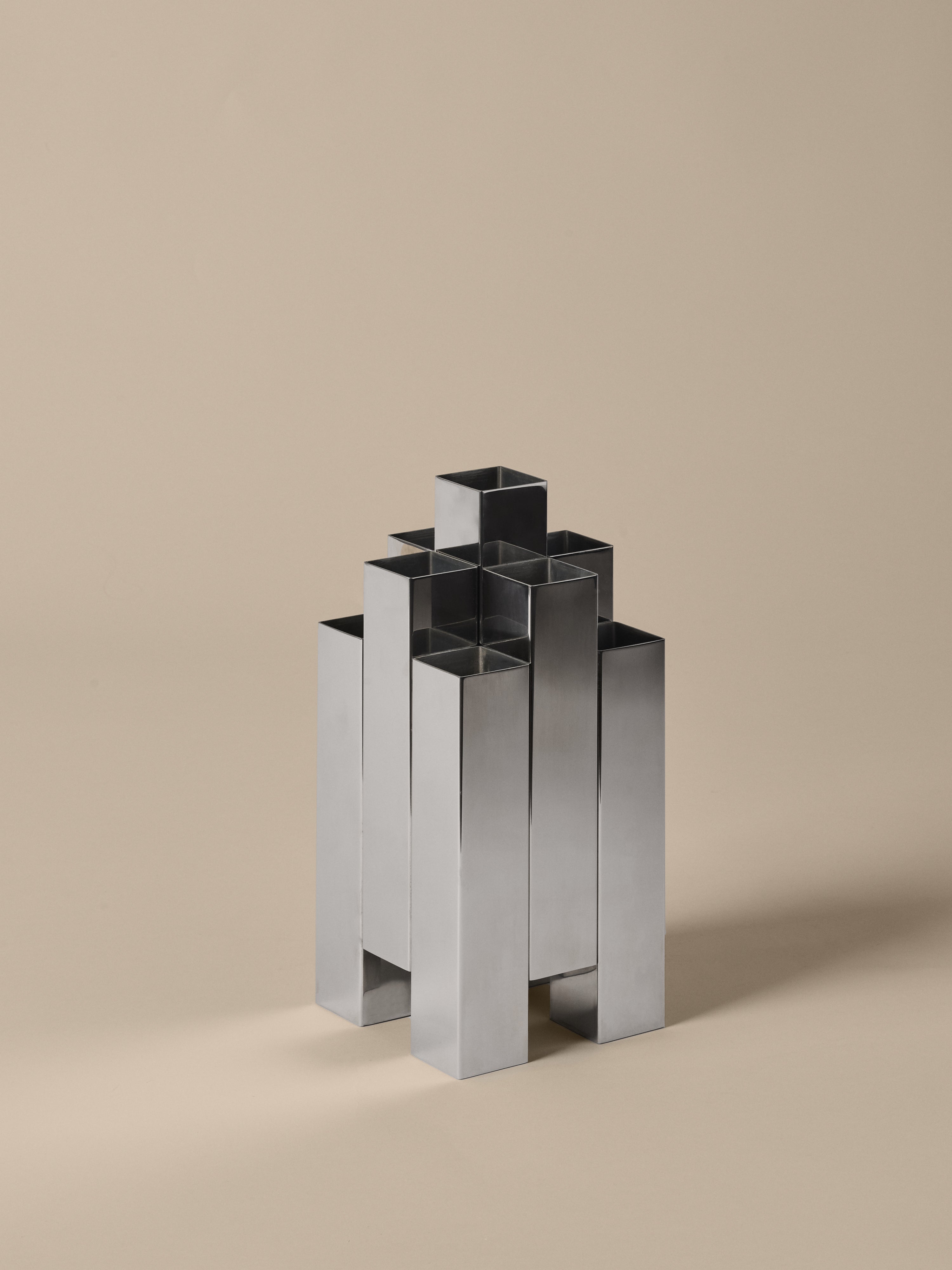 TESSERA Steel Vase
