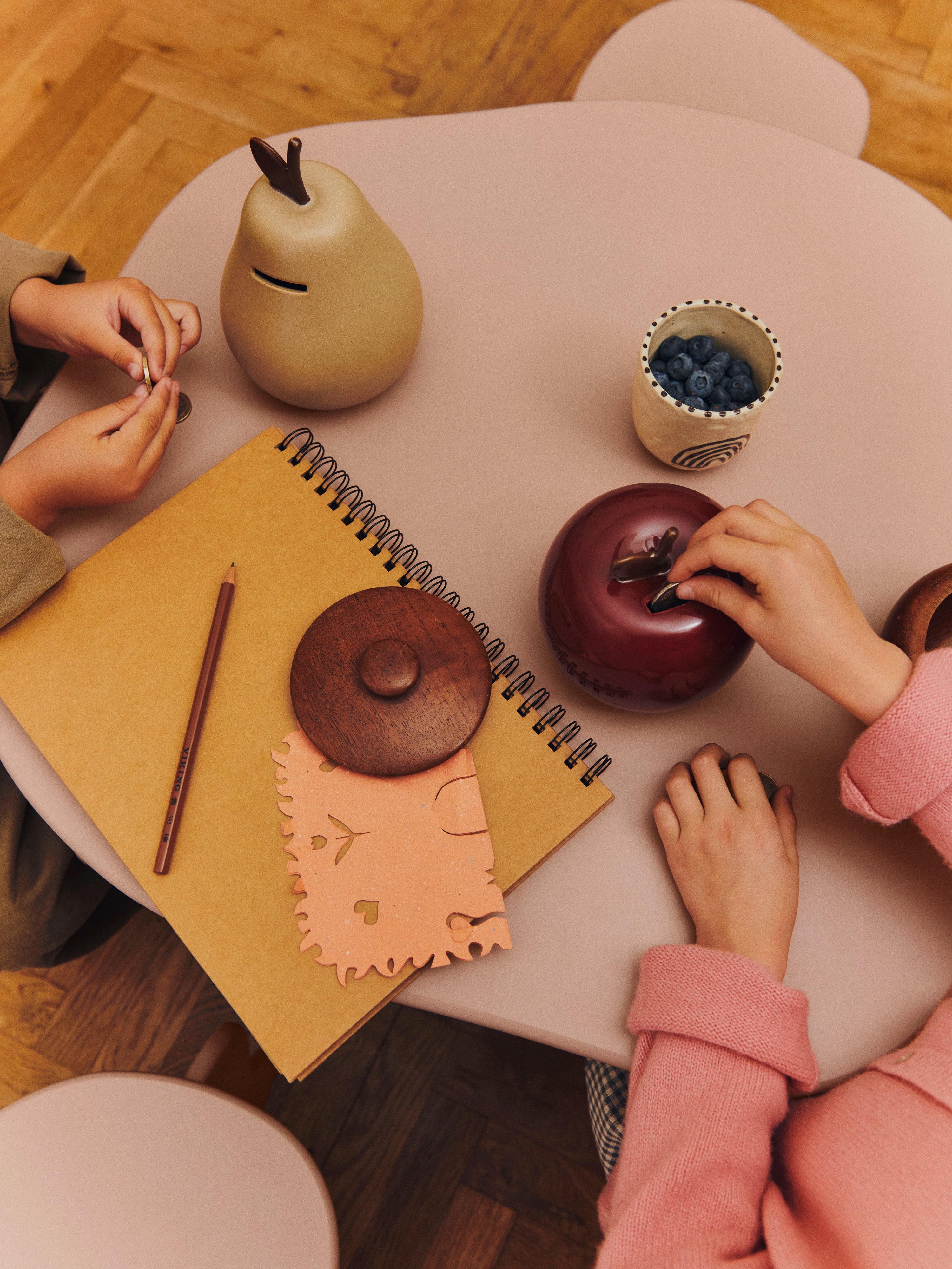 Skarbonka PEAR beżowy