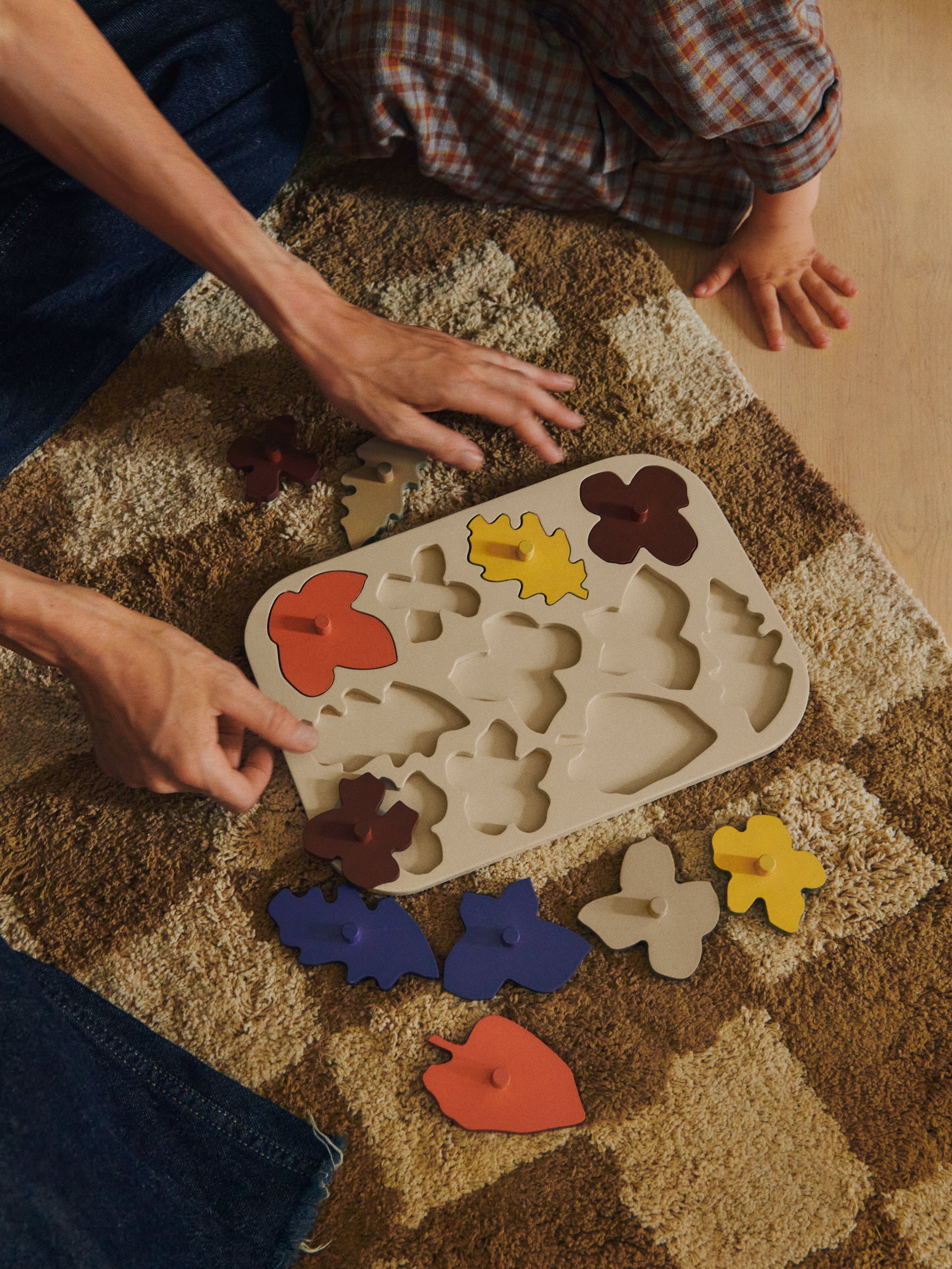 Puzzle POESIE beżowy