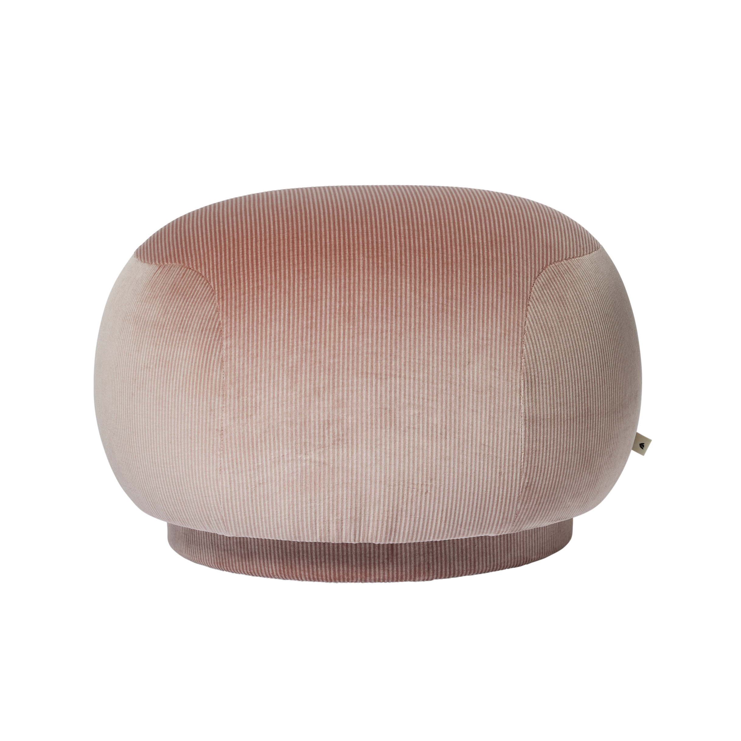 Puf RICO Devoré Velvet różowy