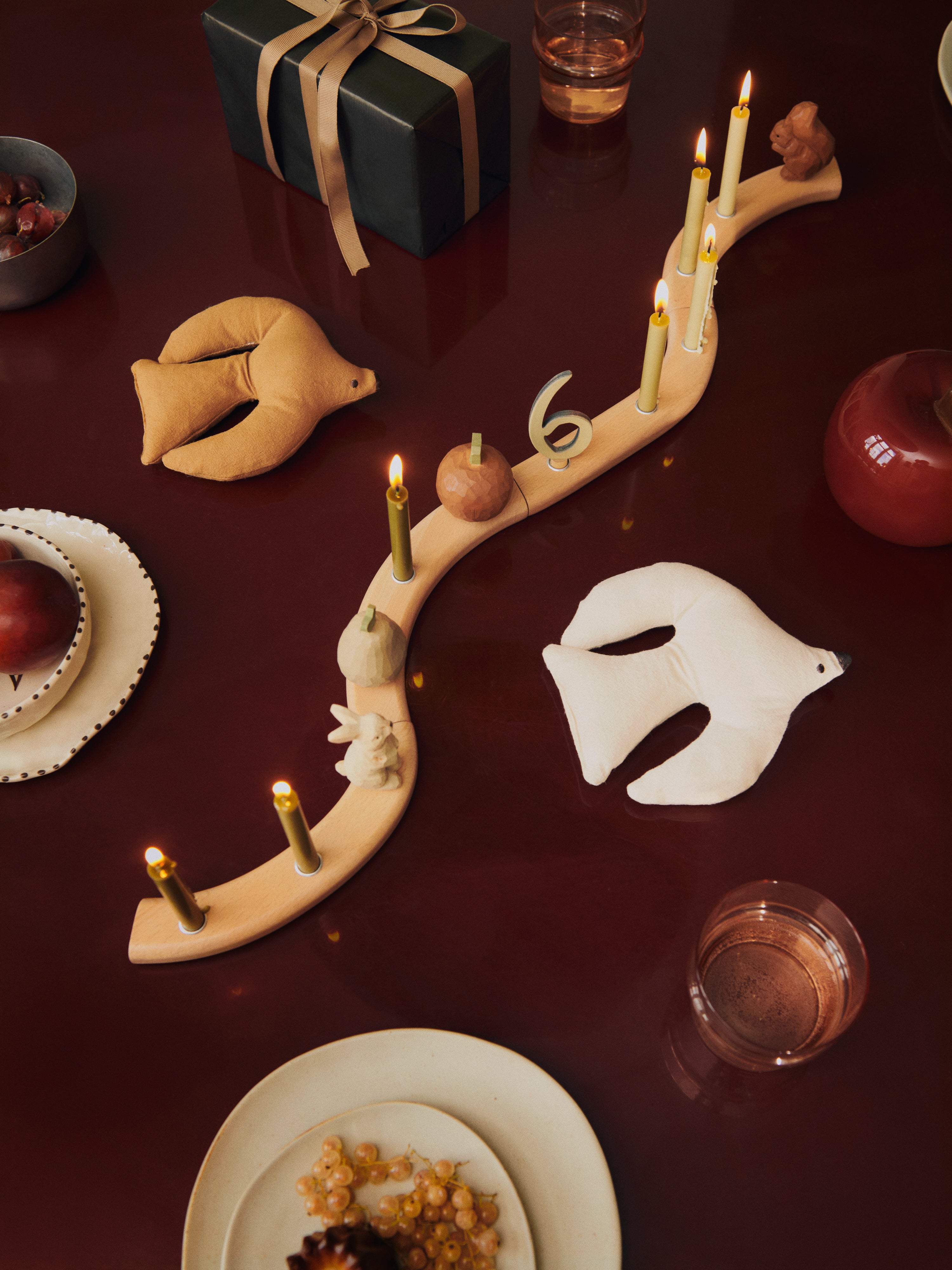 Kerzenhalter LOOPI rosa