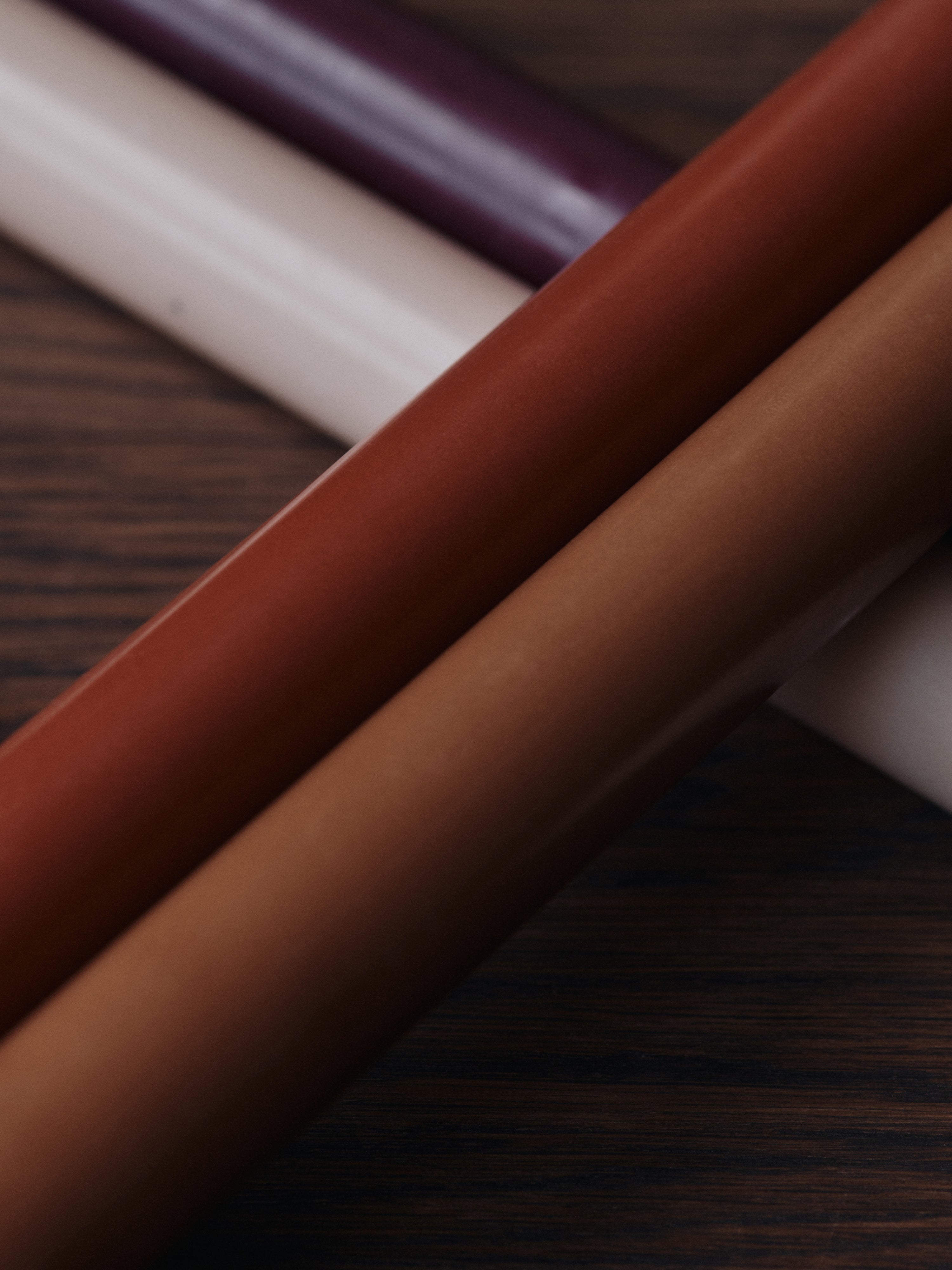 PURE candle set brown with pink [Klaudia] [Amelia spr]