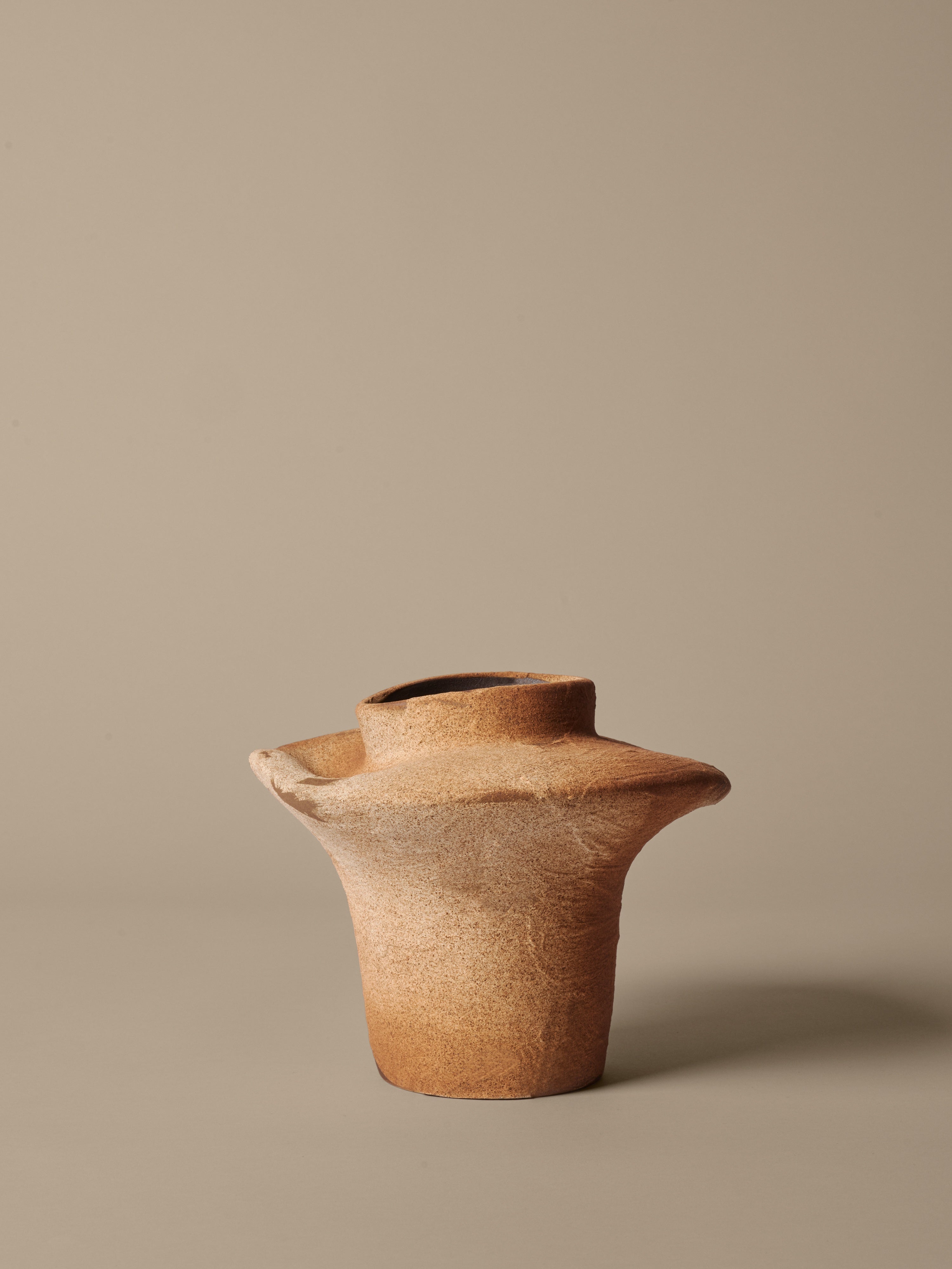 Wazon ceramiczny EVIO ciepły beżowy