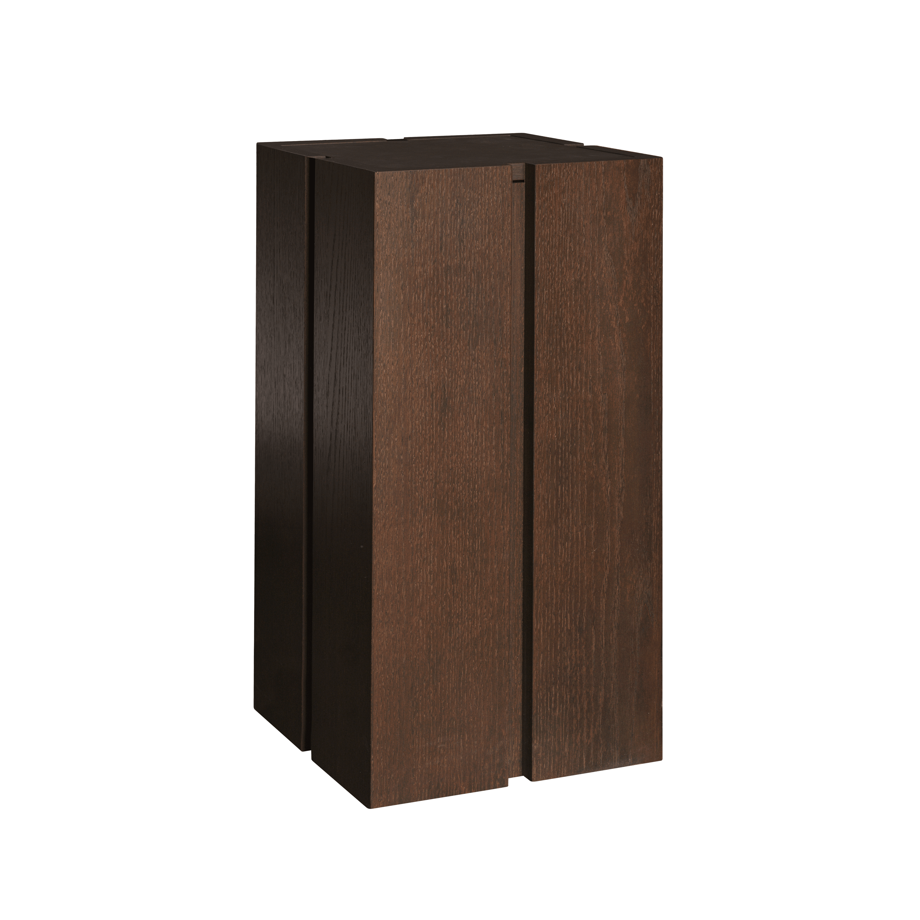 Beistelltisch PARCEL dunkle Eichenfurnier