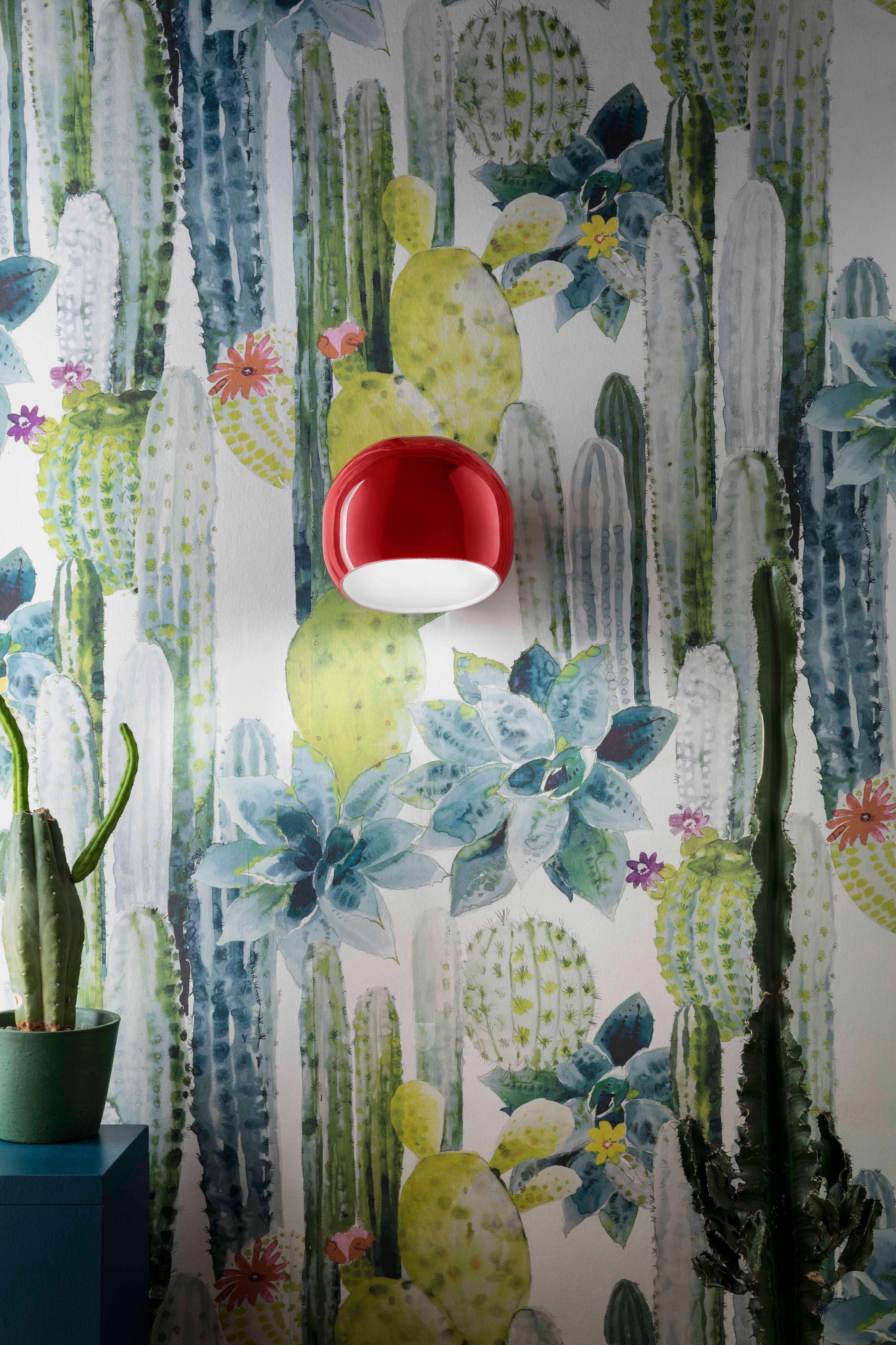 Kinkiet ceramiczny AYRTON błękitny