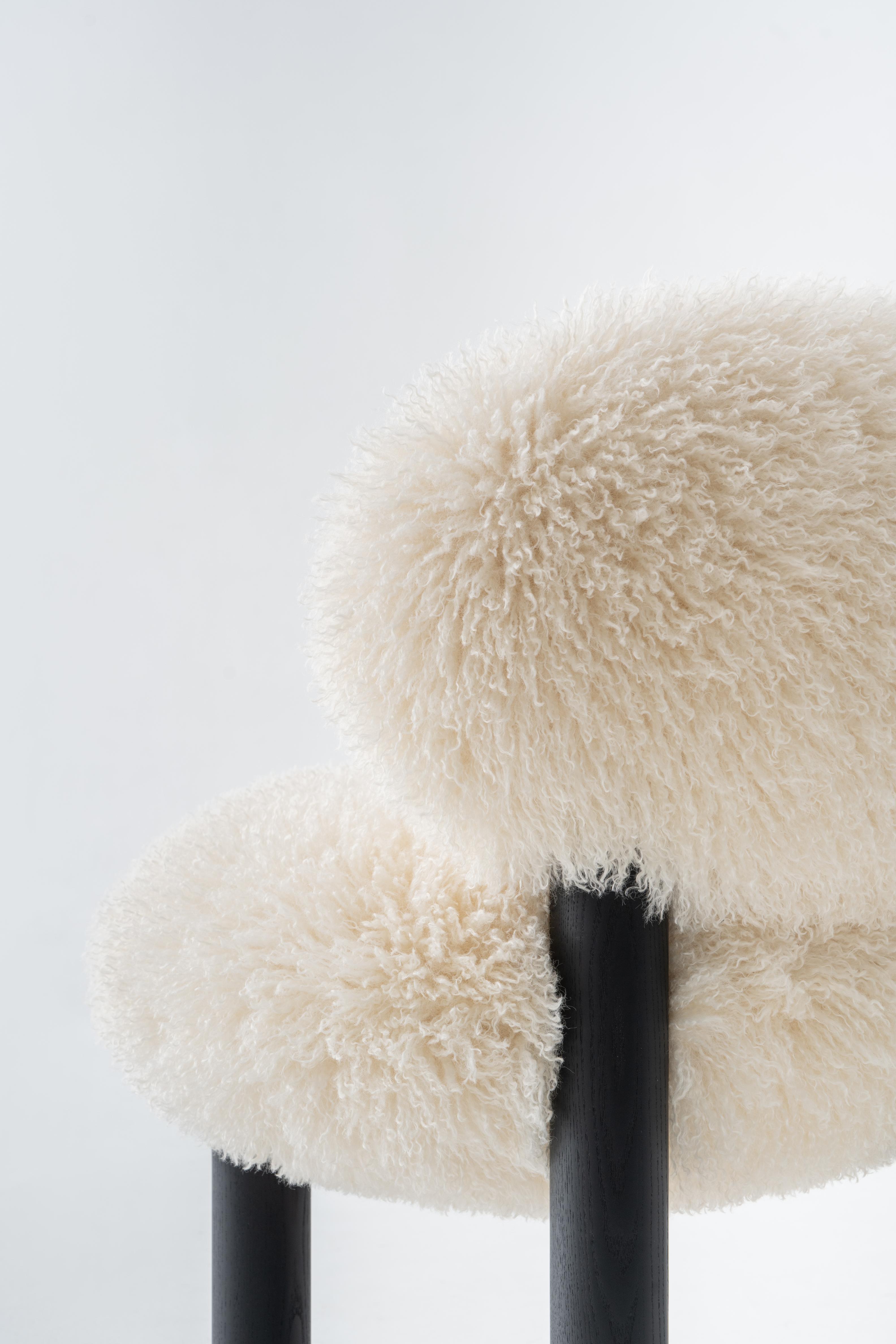 Stuhl FLOCK CS2 - FLUFFY EDITION Kunstfell