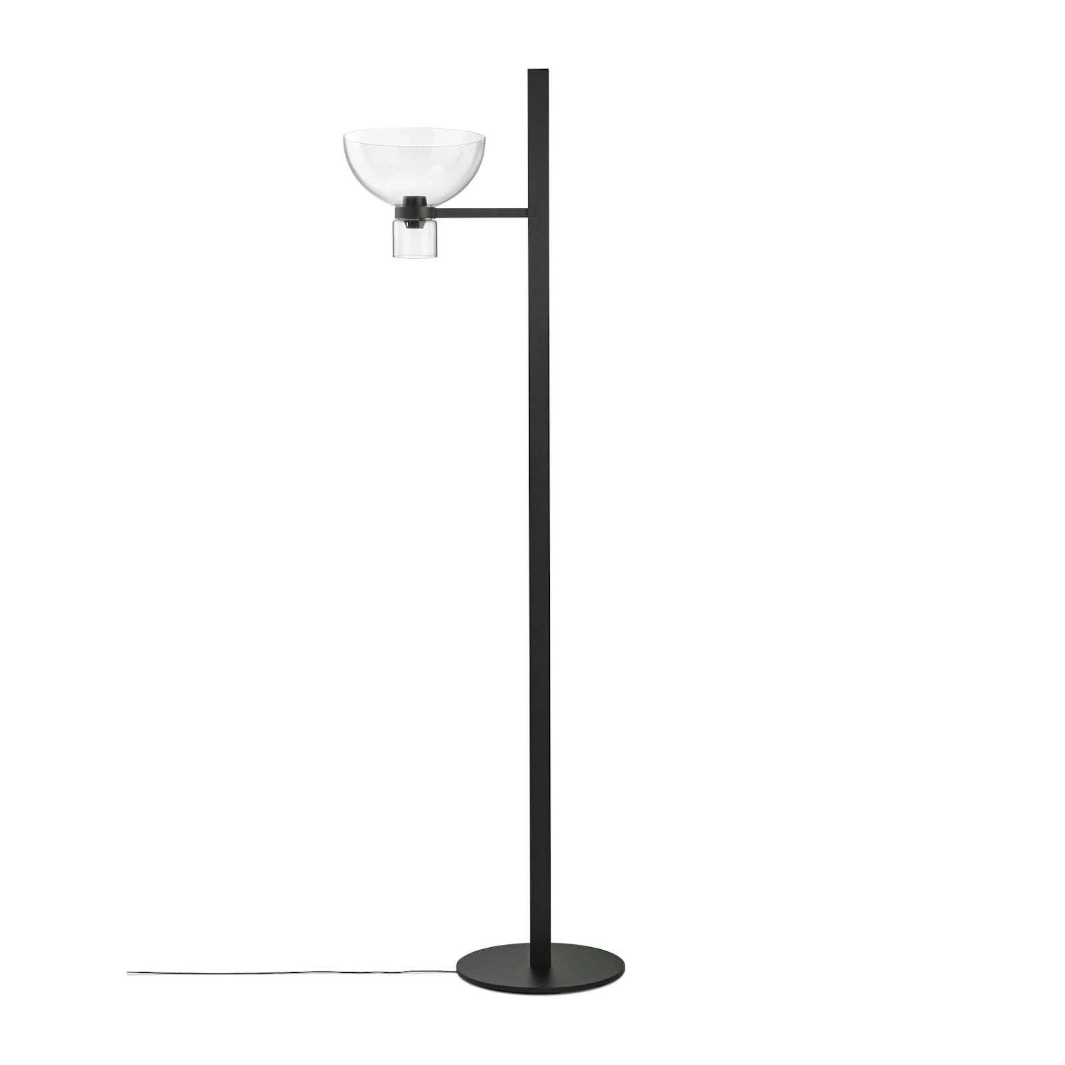 Lampa podłogowa NOCTURNE F1 BOWL czarny
