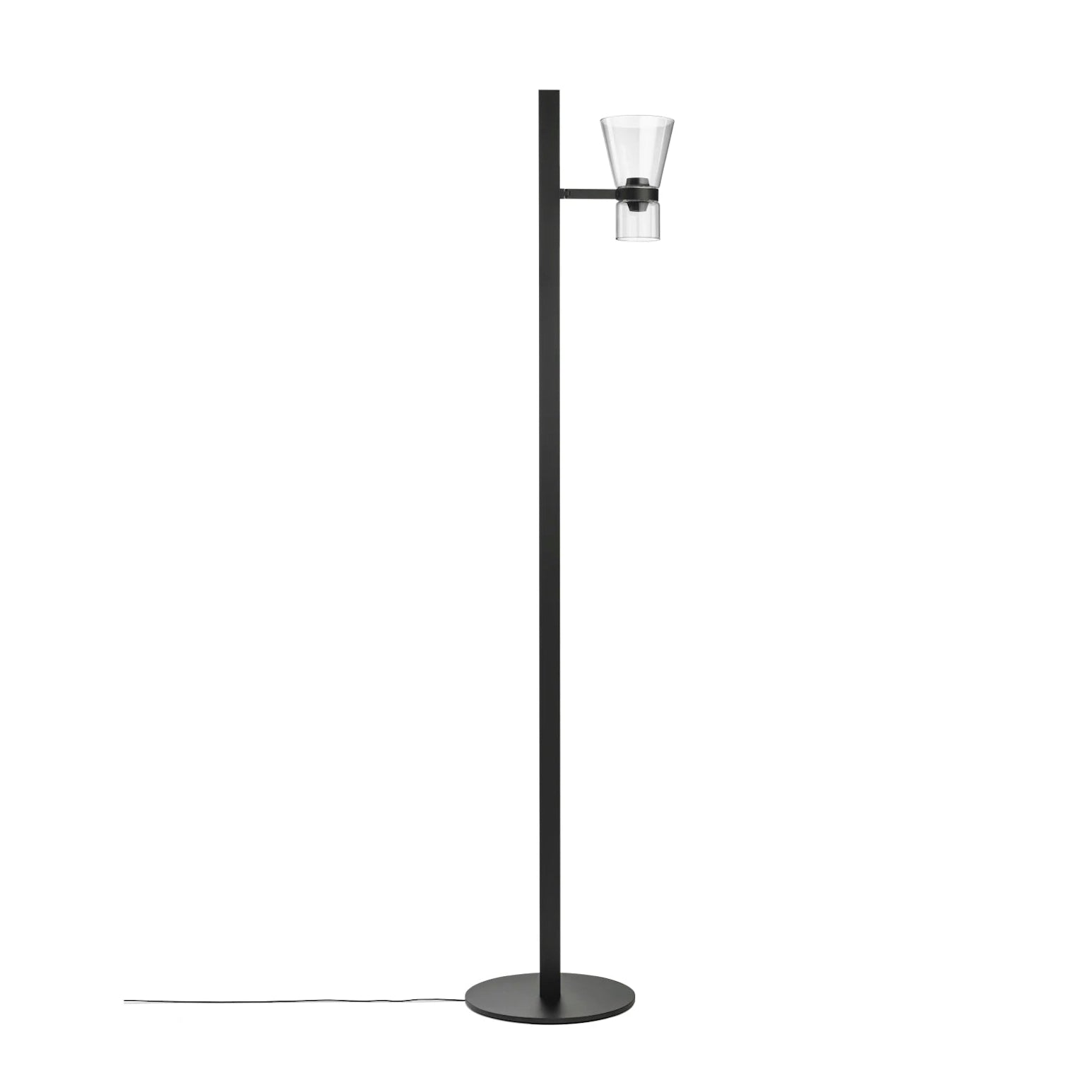 Lampa podłogowa NOCTURNE F1 CONE czarny