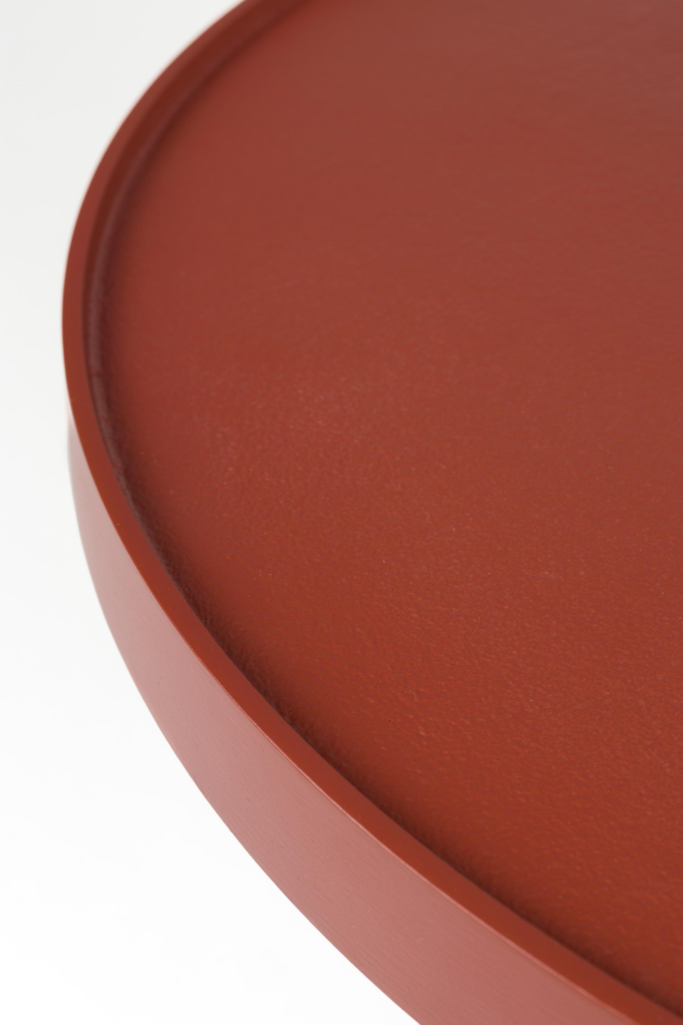 Stolik kawowy FLOSS czerwony