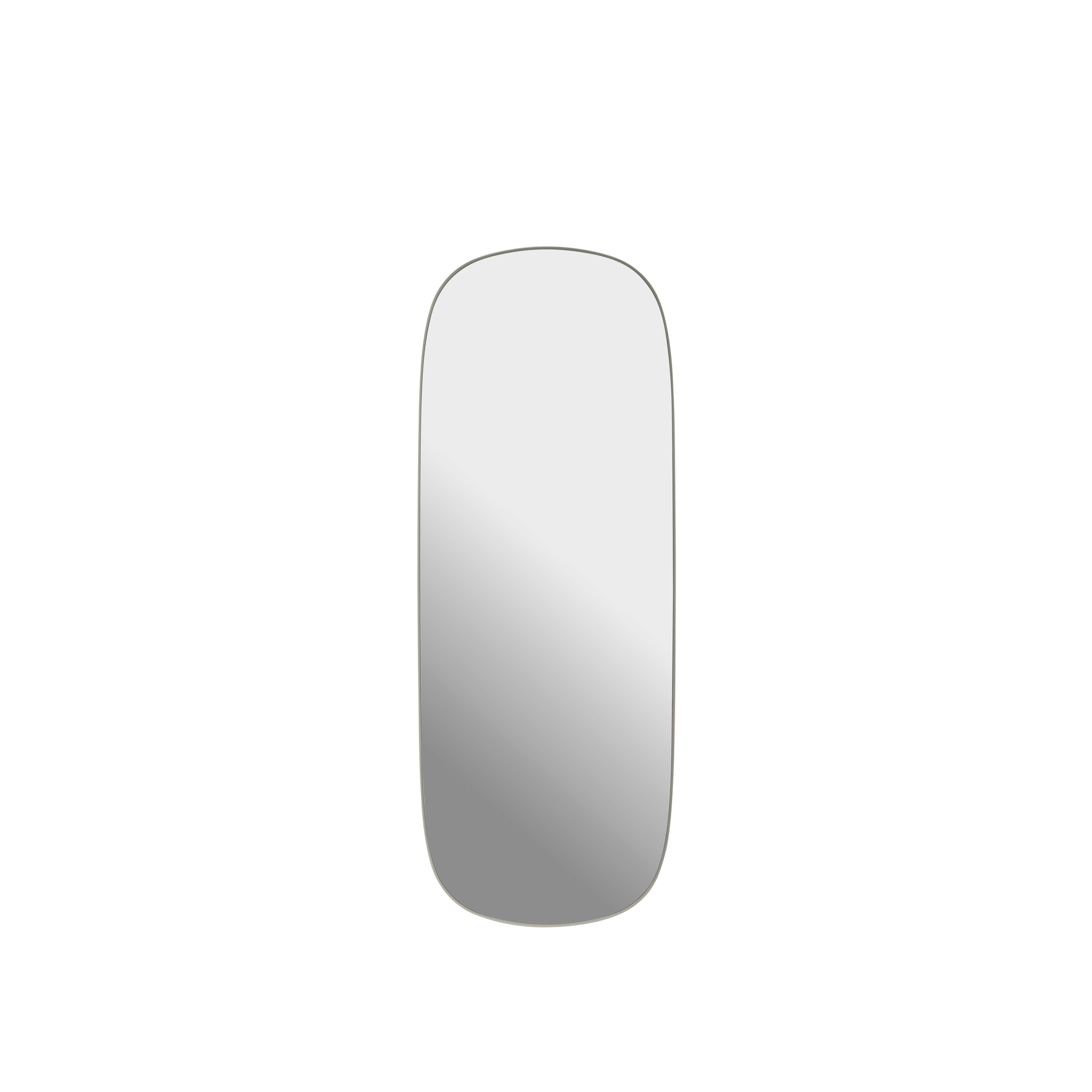 Lustro FRAMED graue Rahmen