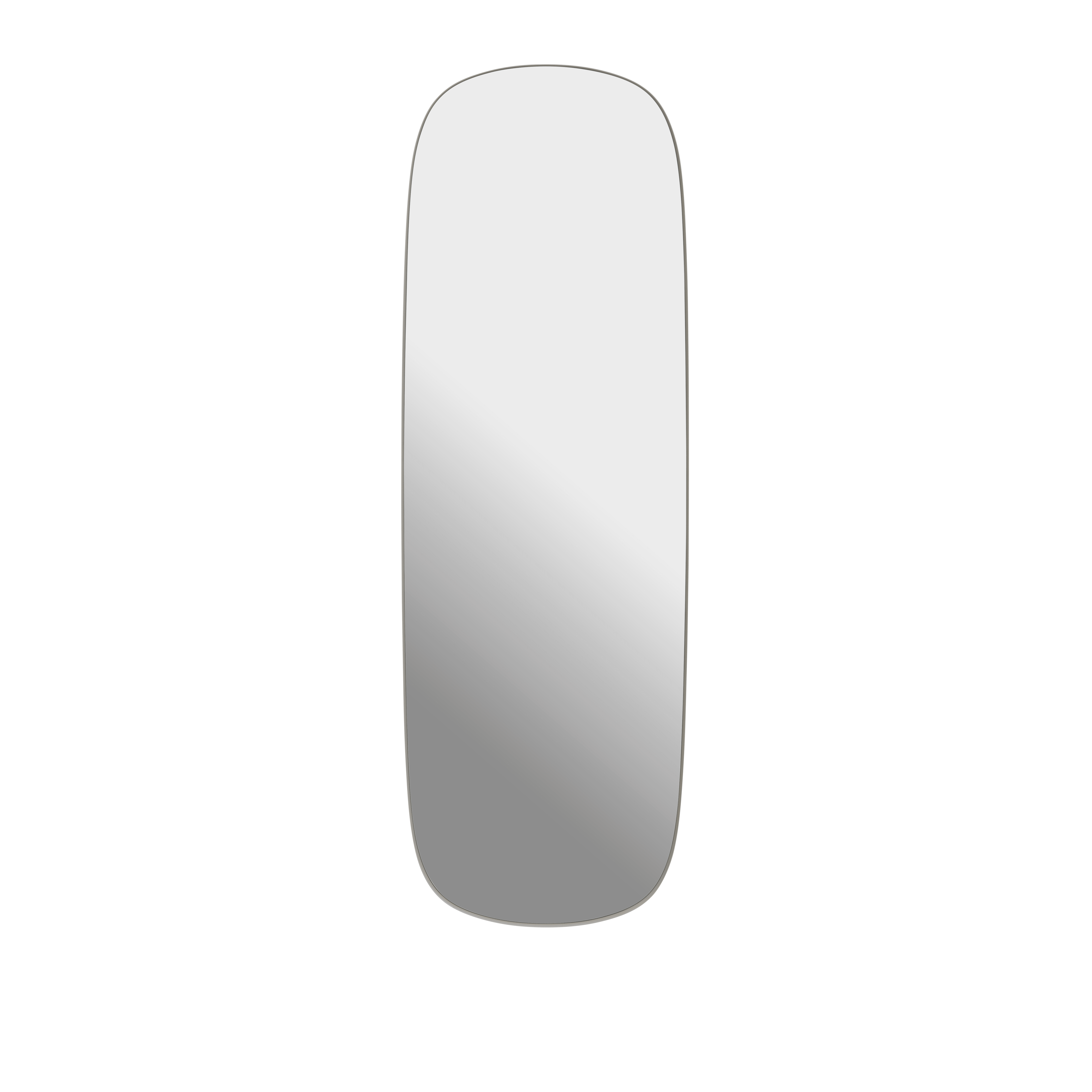Lustro FRAMED graue Rahmen