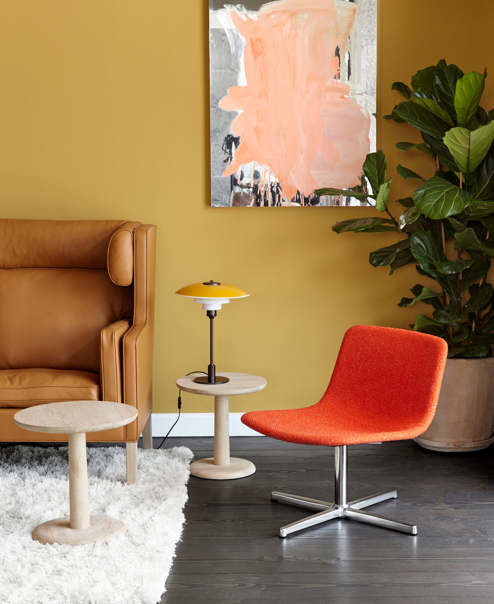 Lampa stołowa PH 3½-2½ żółty