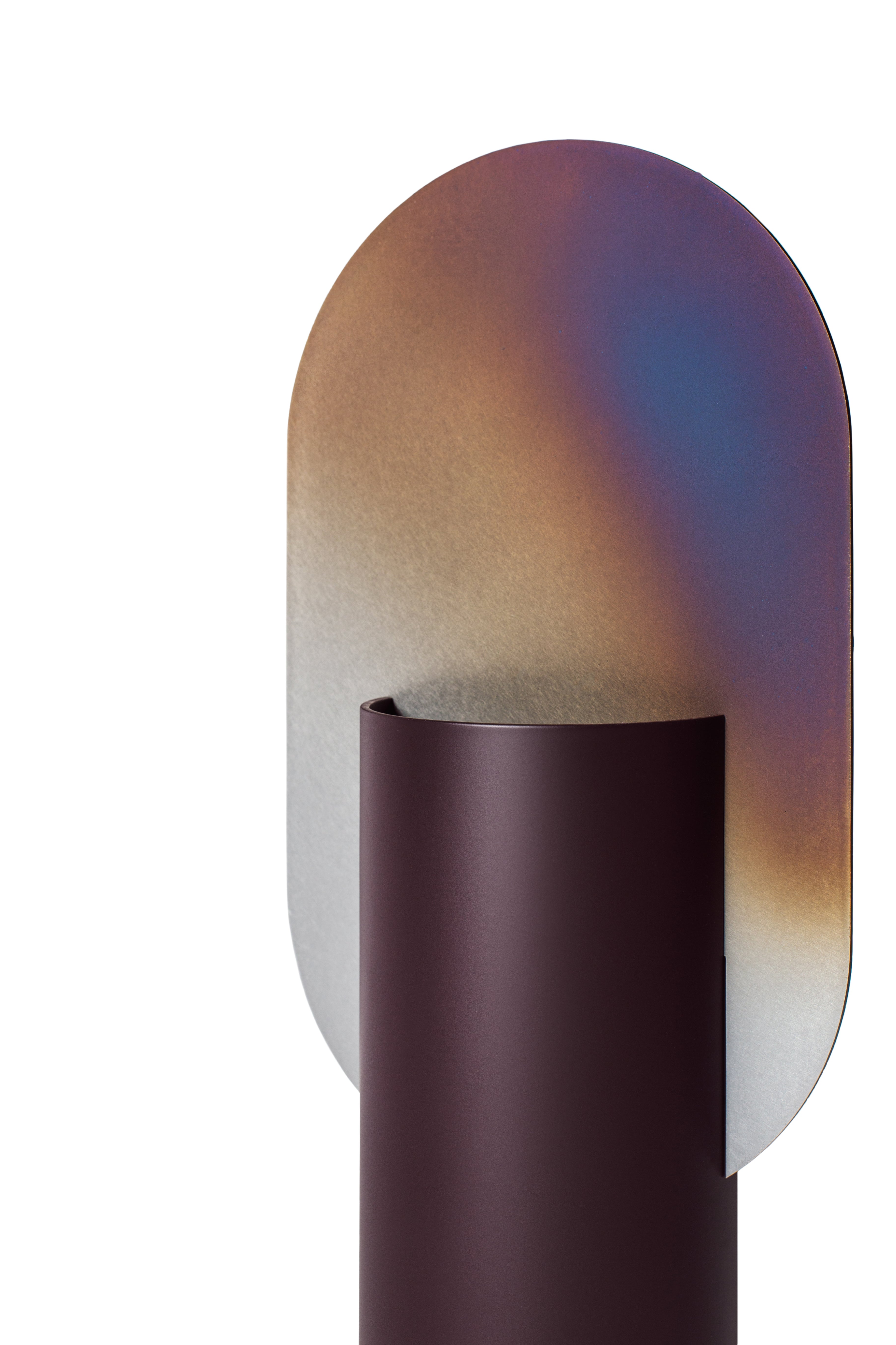 Wazon GENKE - NUMMERIERTE EDITION bordrot mit brüniertem Stahl