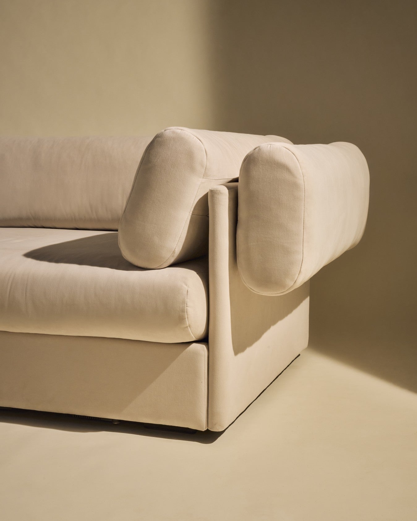Sofa modułowa ELOGIO - element końcowy prawostronny tapicerowany
