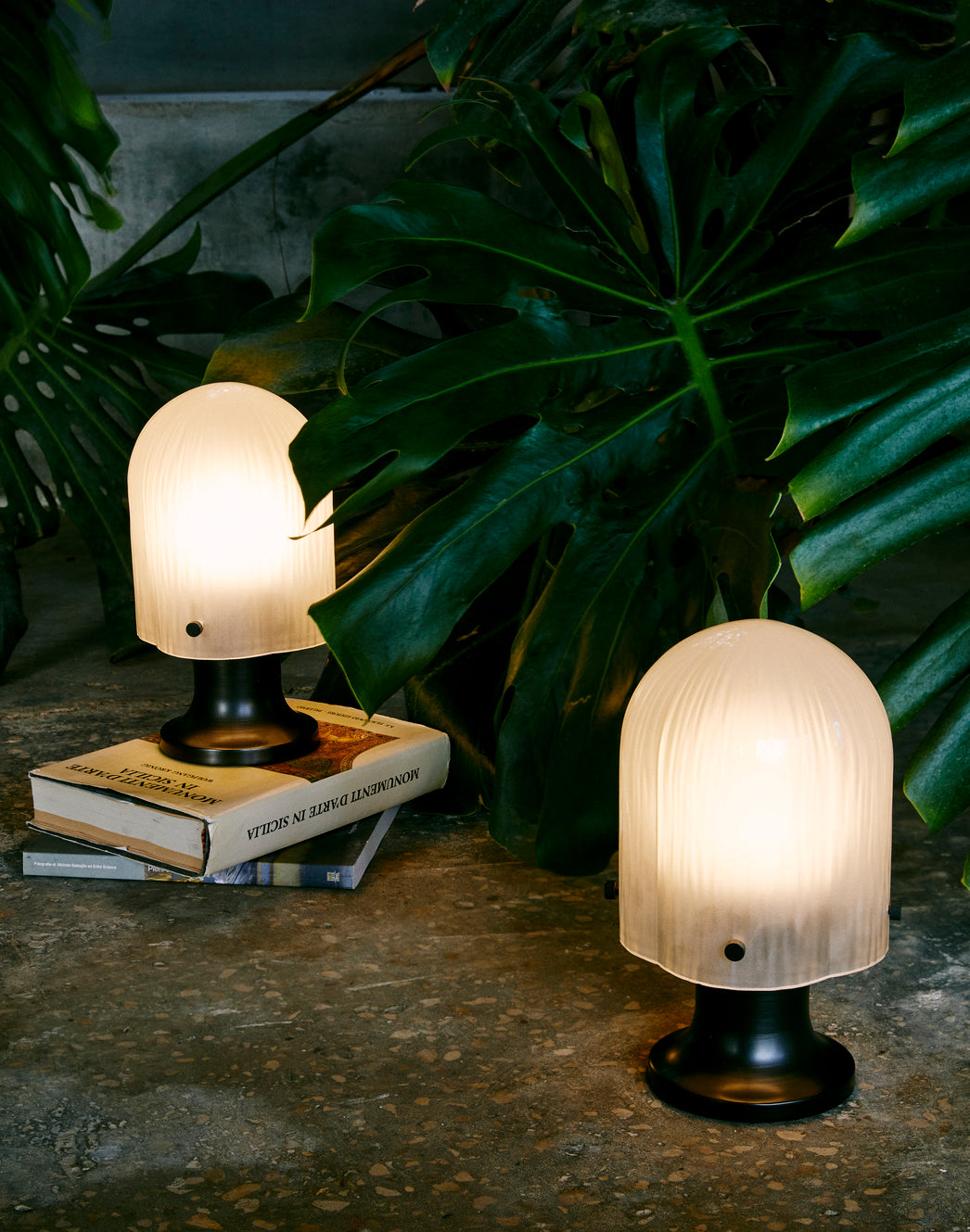 Lampa przenośna SEINE szkło