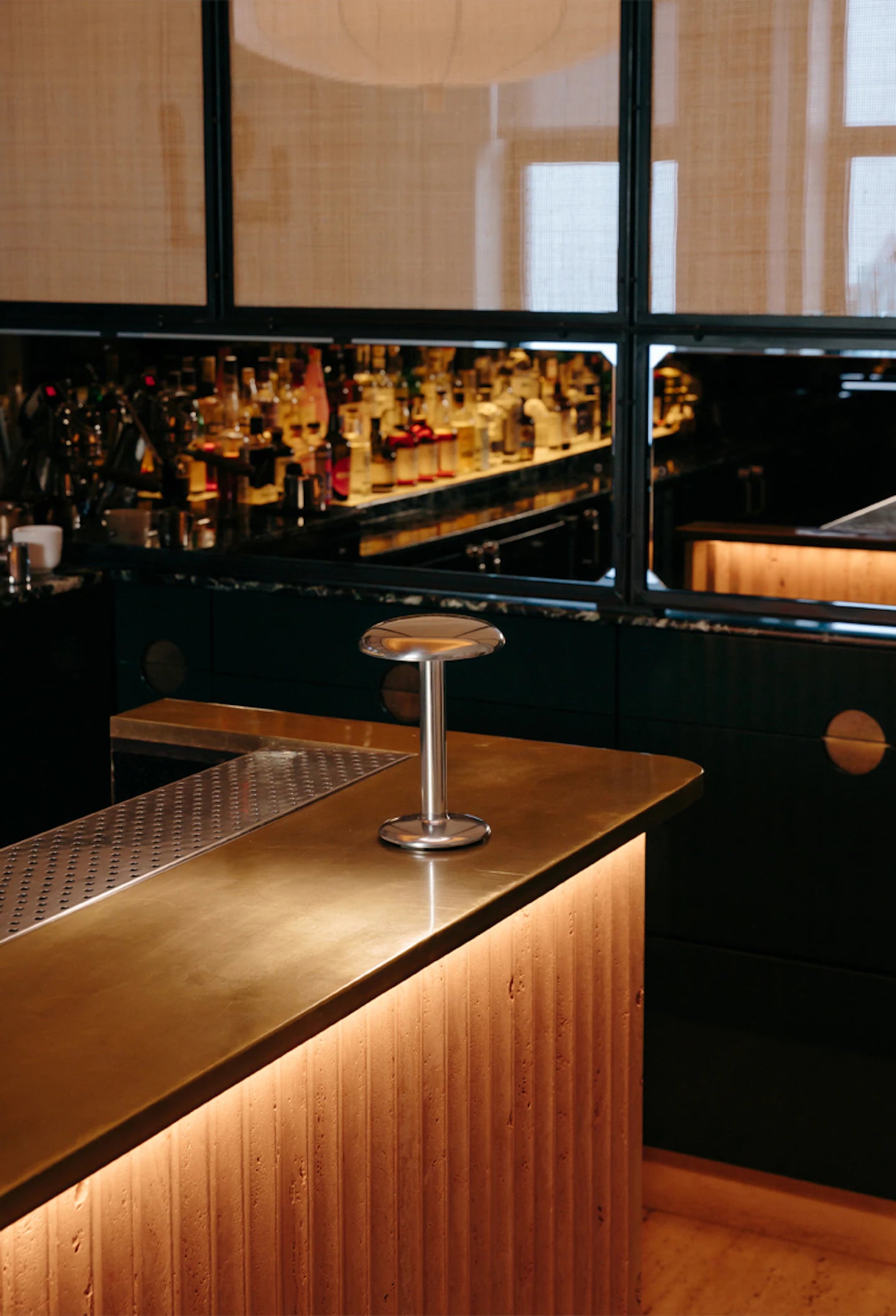 Lampa przenośna GUSTAVE HOSPITALITY srebrny