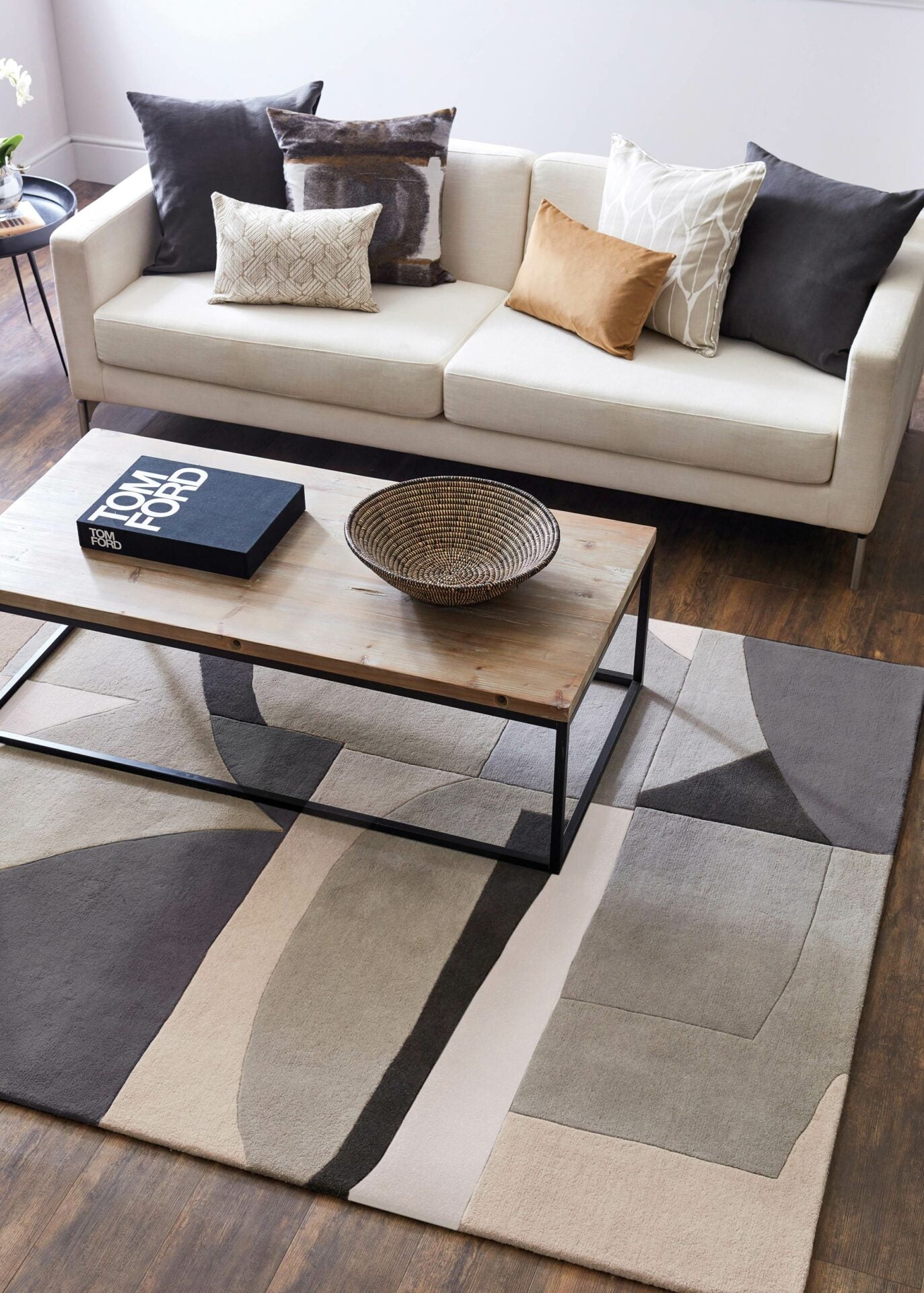 Bodega stone gray rug