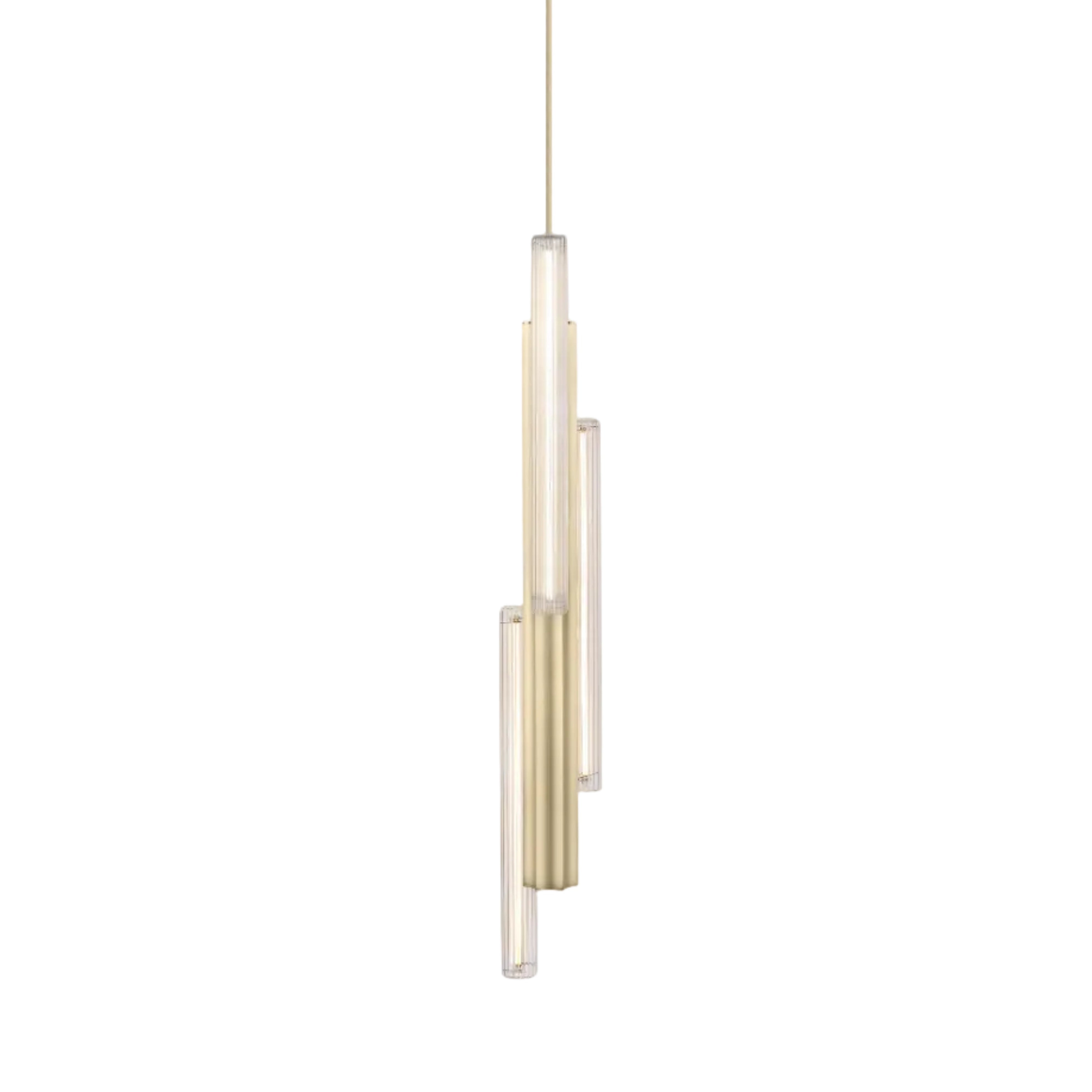 Lampa wisząca HAIL szczotkowany złoty