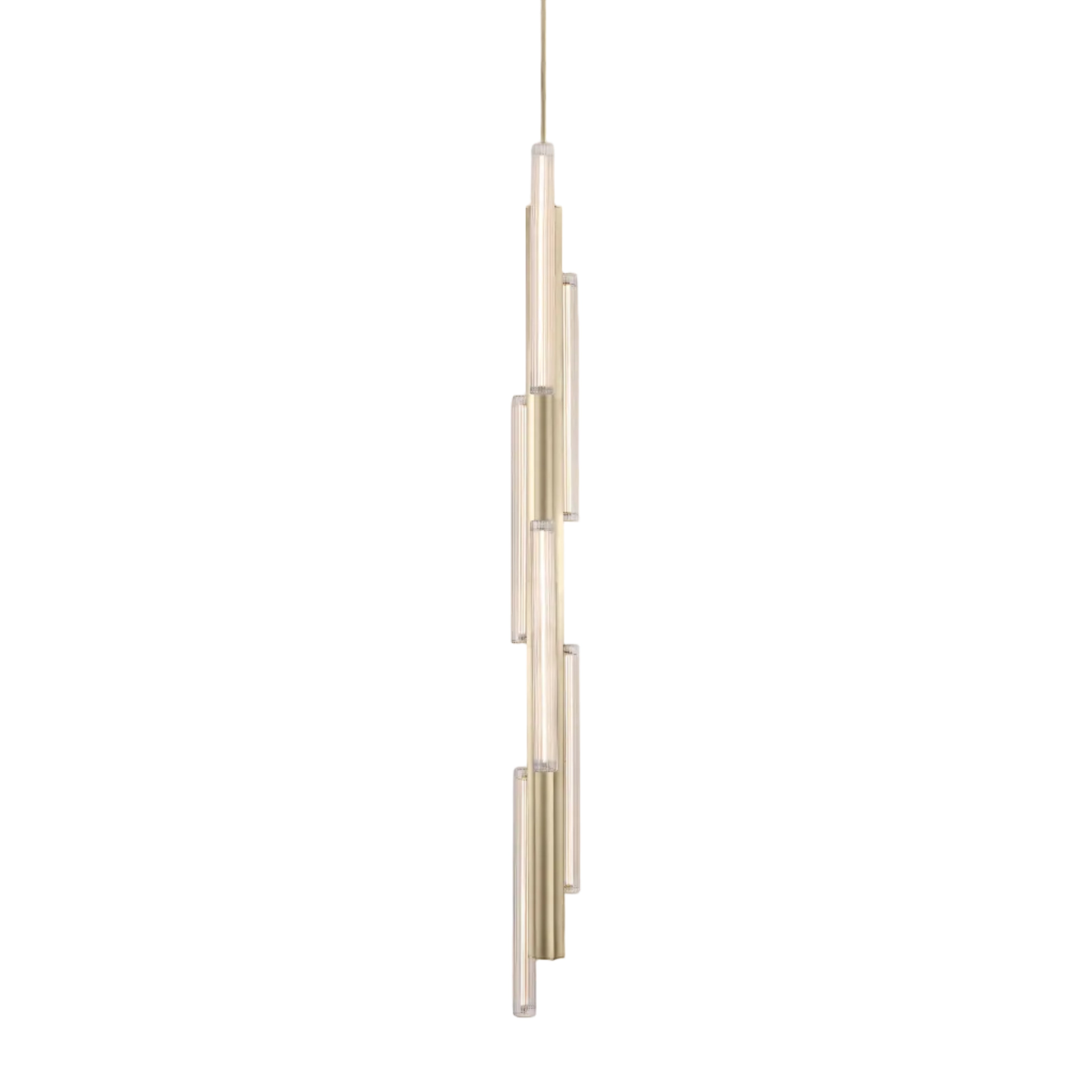Lampa wisząca HAIL TALL szczotkowany złoty