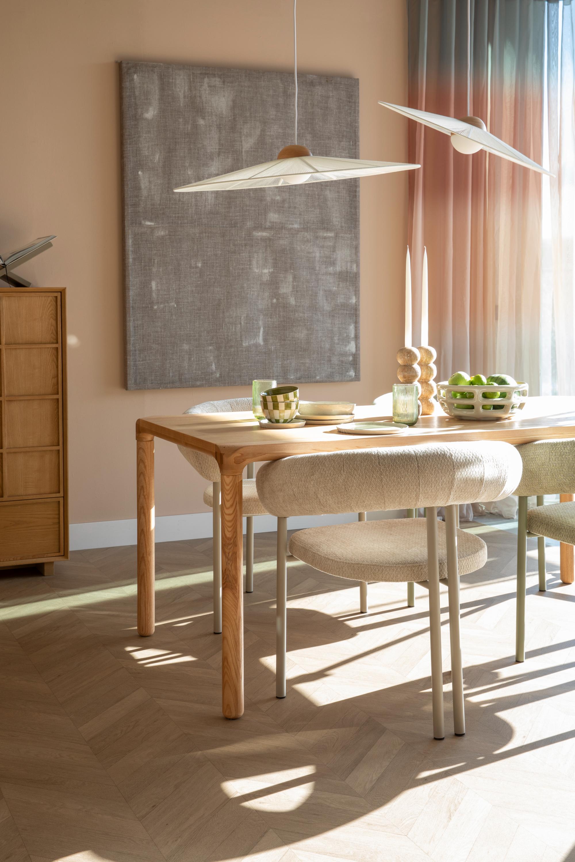 Krzesło z podłokietnikami HEELS beżowy