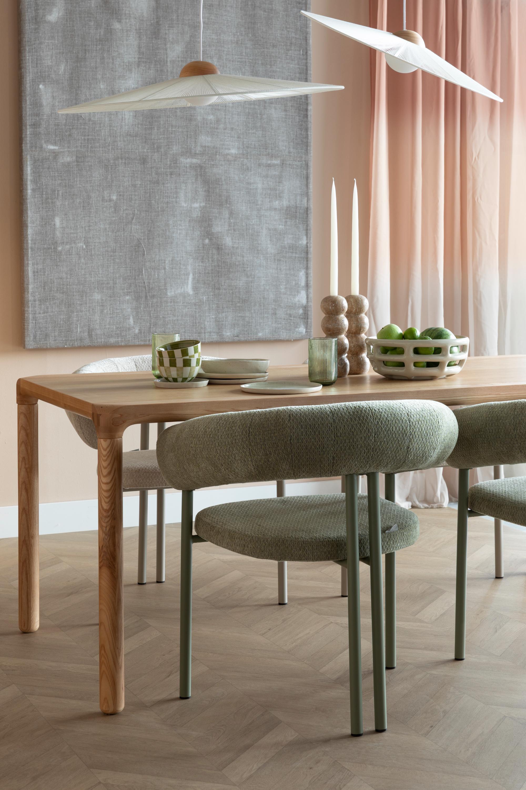 Krzesło z podłokietnikami HEELS zielony