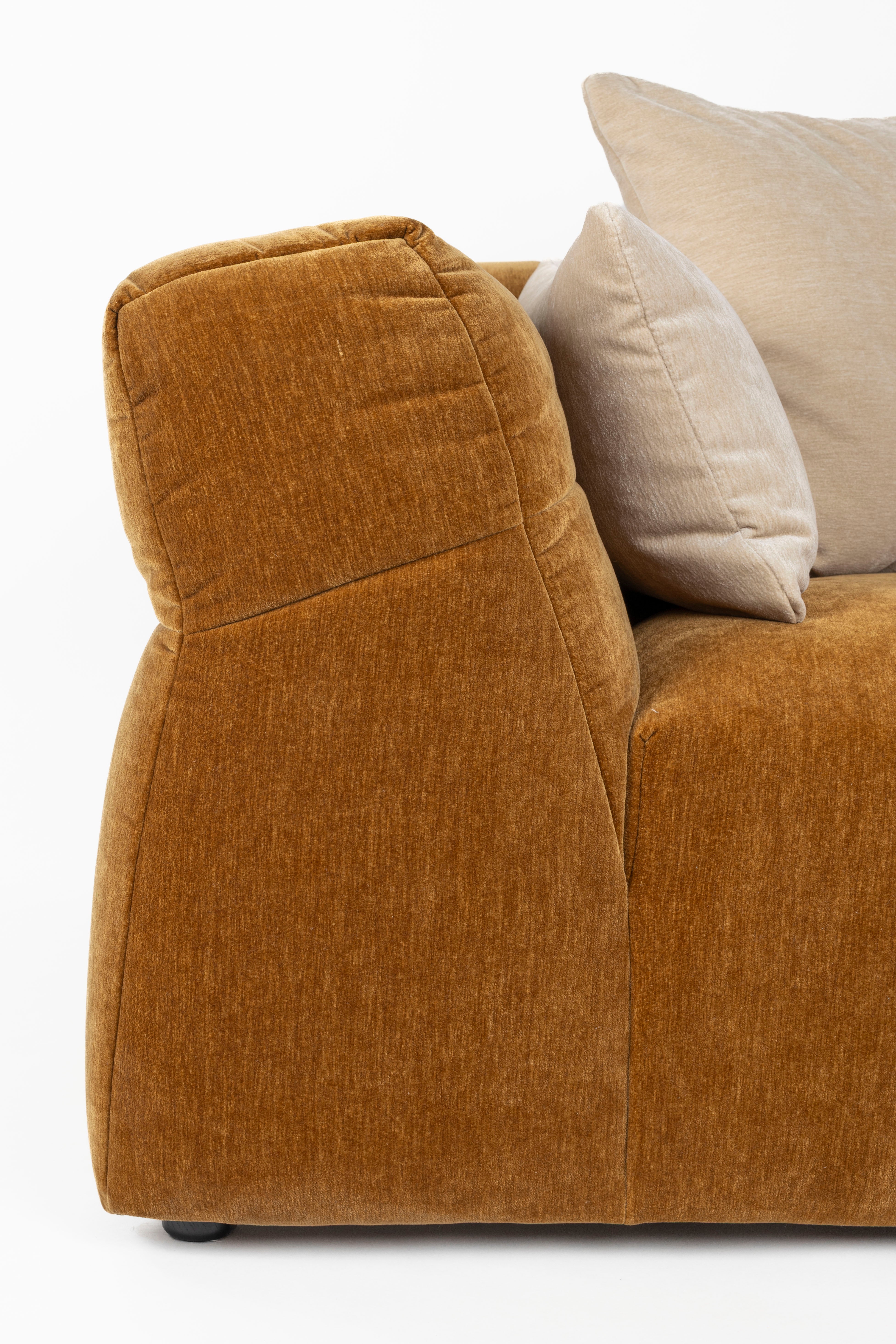 Sofa 4,5-osobowa HODGE ochre