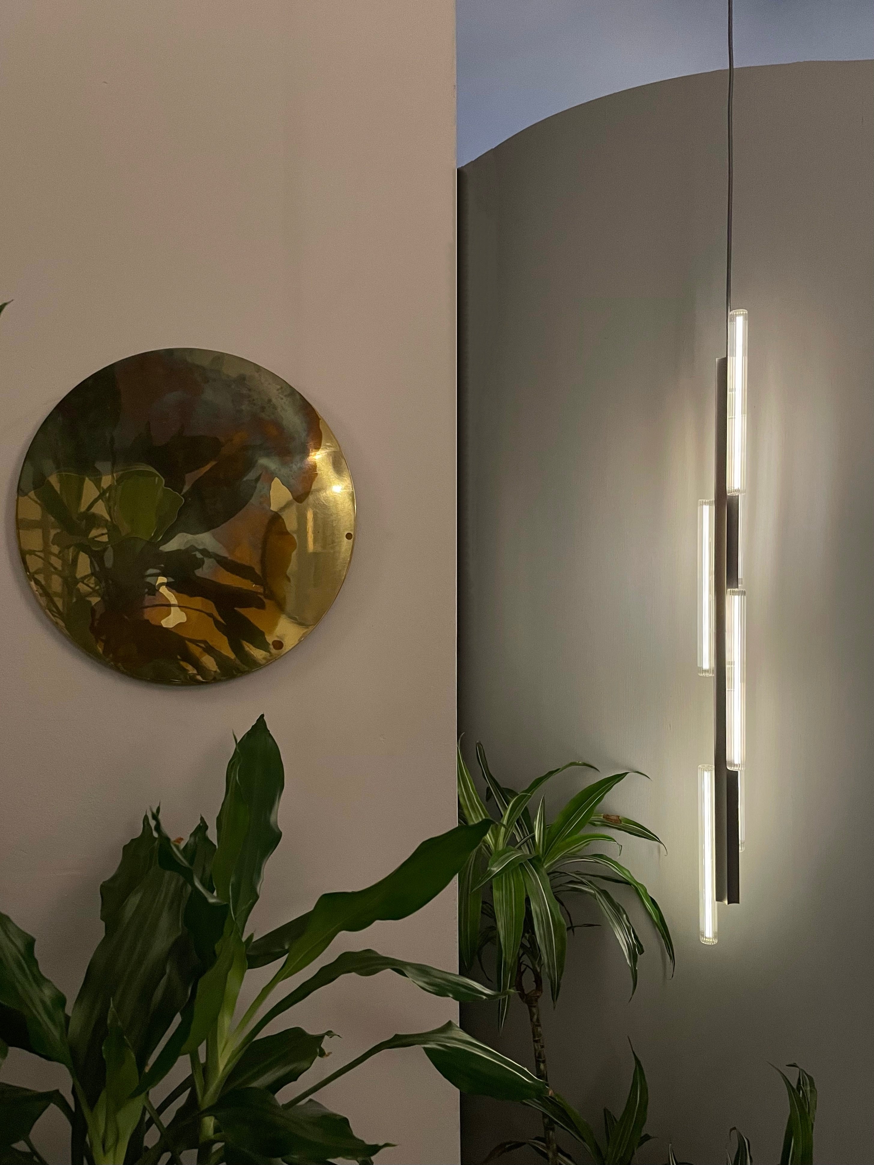 Lampa wisząca HAIL TALL szczotkowany srebrny