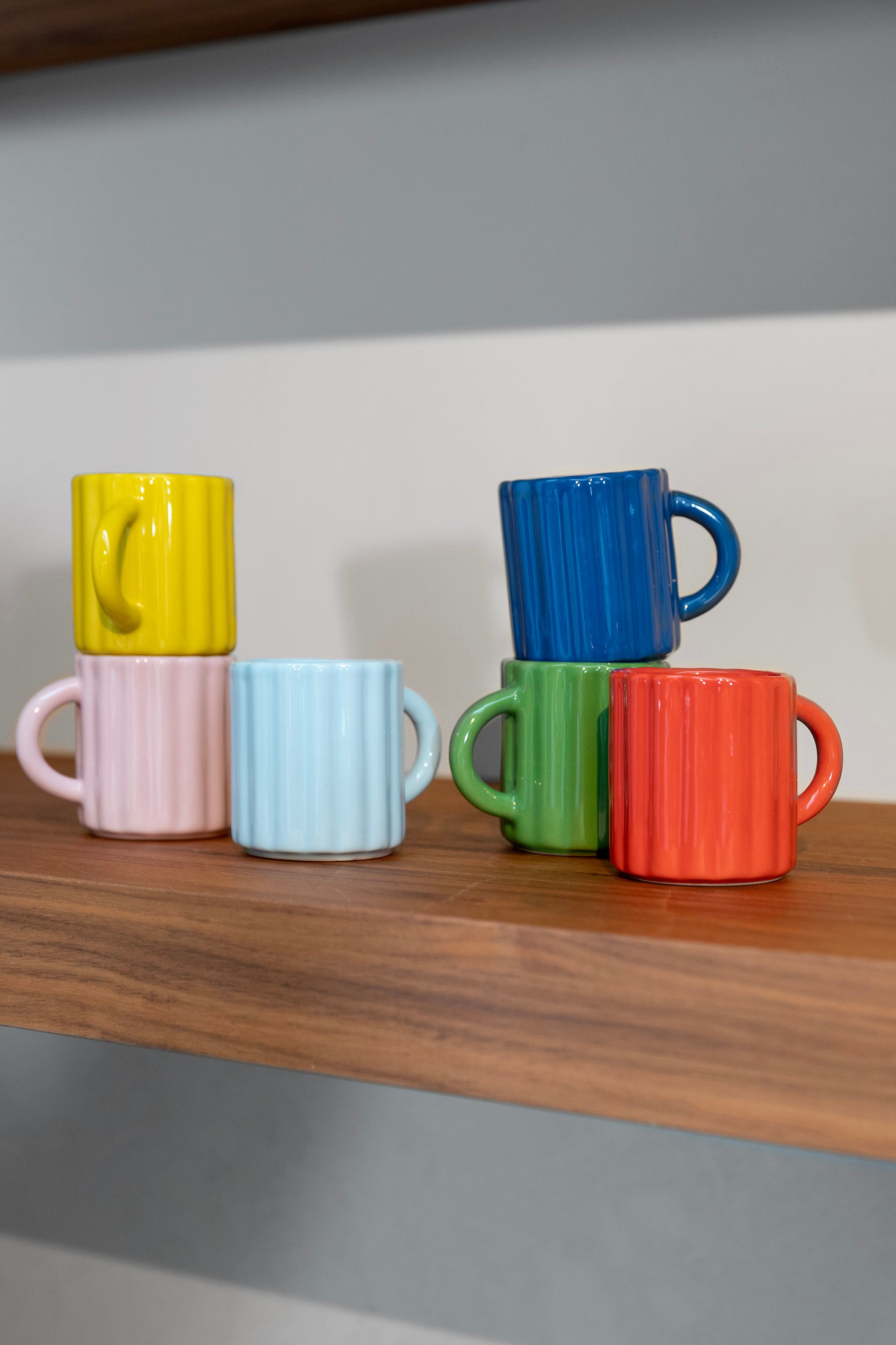 Colorful TUBE Mug Set