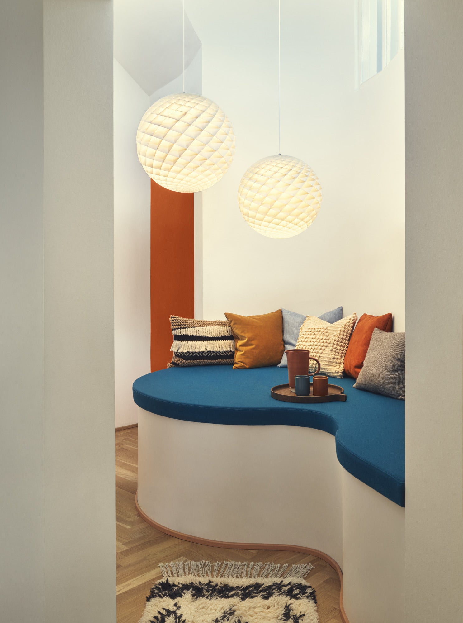 Lampa wisząca PATERA biały