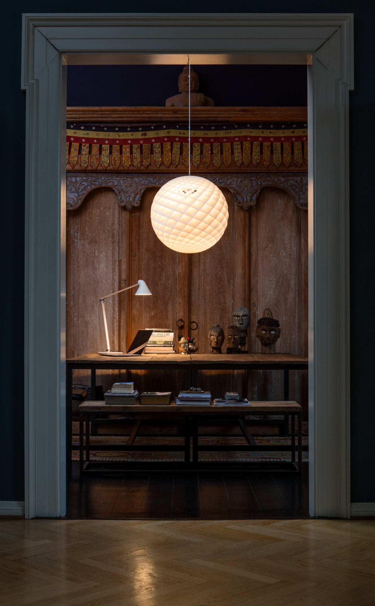 Lampa wisząca PATERA biały