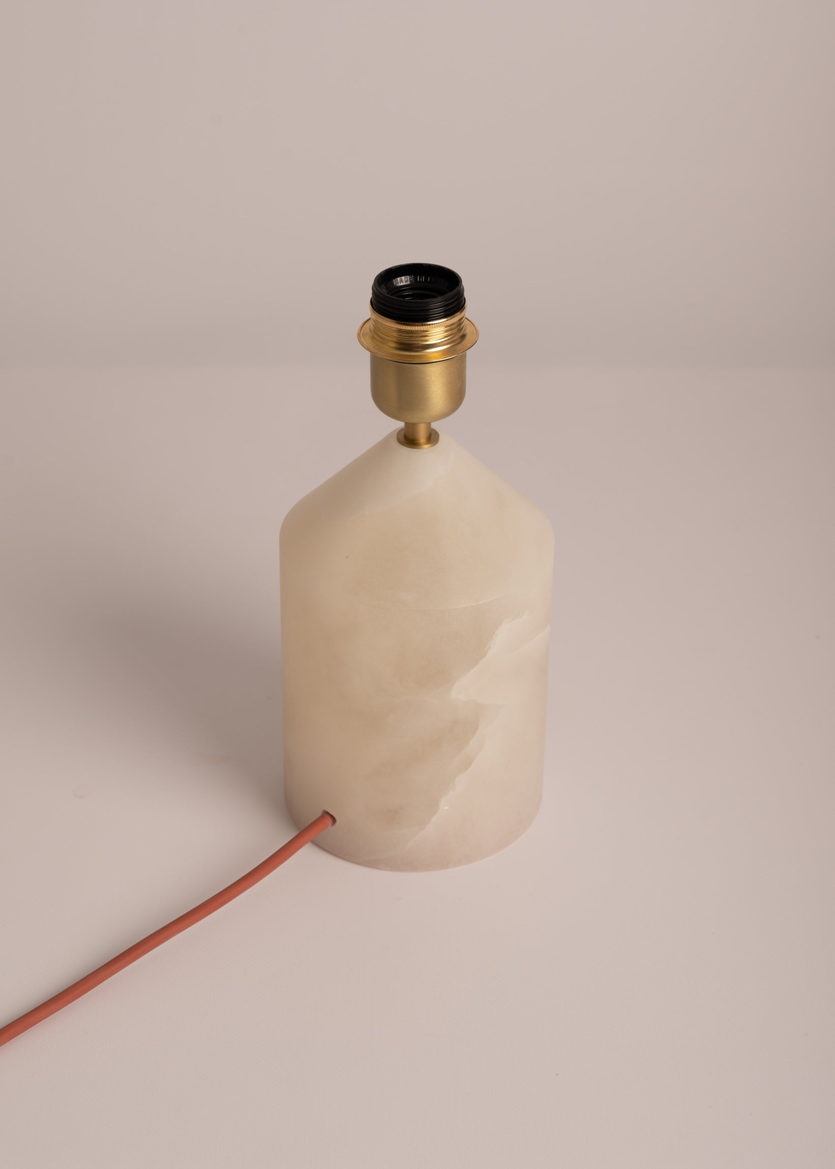 Lampa stołowa JOSEF biały alabaster