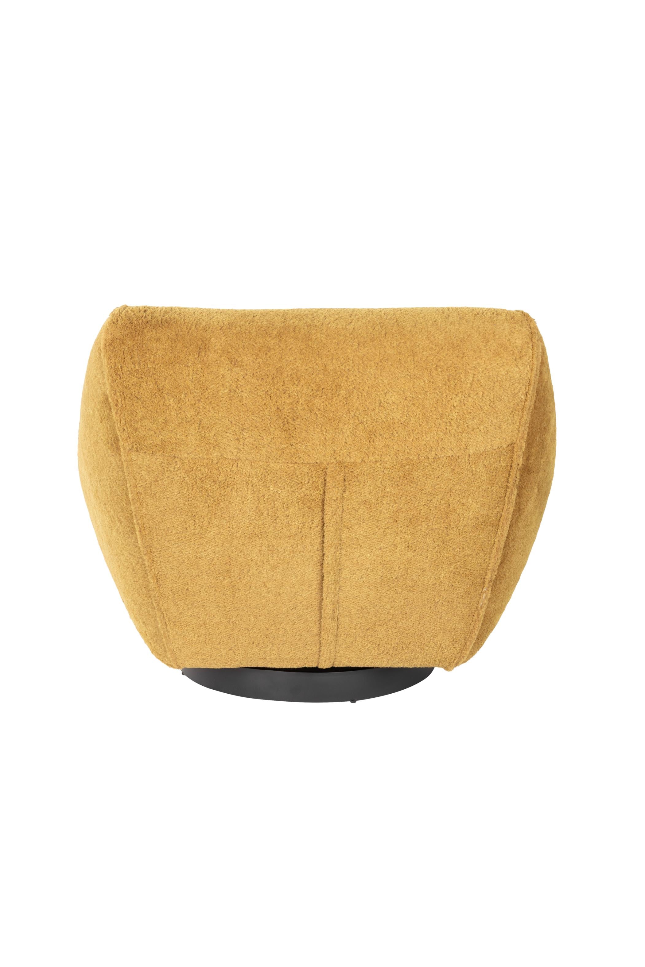 Fotel obrotowy JUMP ochre