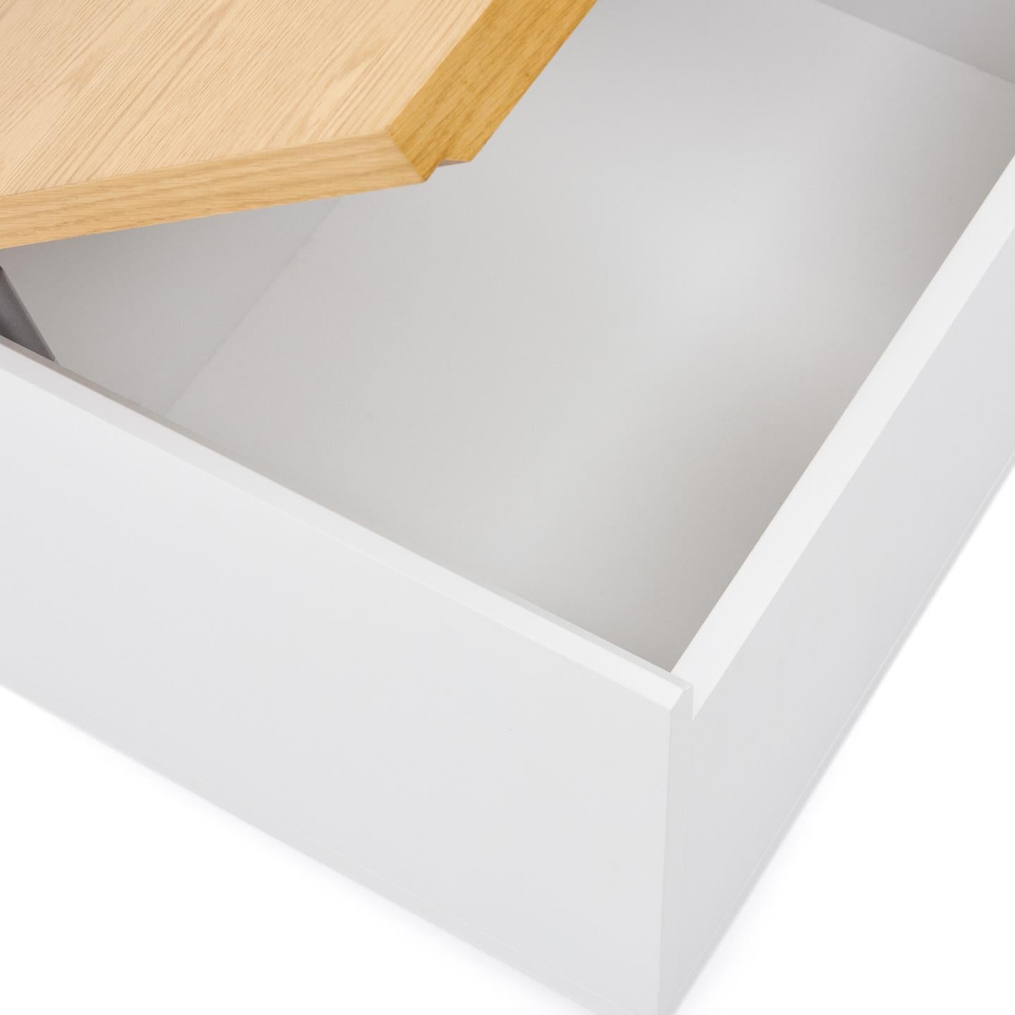 Skrzynia do przechowywania ABILEN fornir dębowy La Forma    Eye on Design