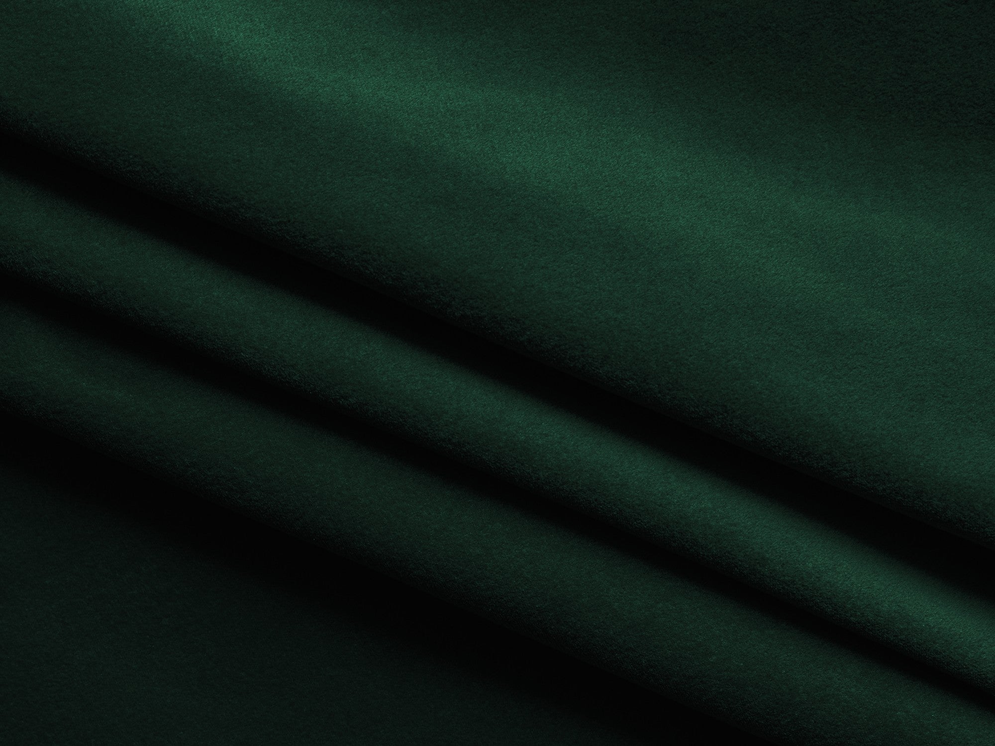 Sofa aksamitna 3-osobowa z funkcją spania KAPUA butelkowa zieleń