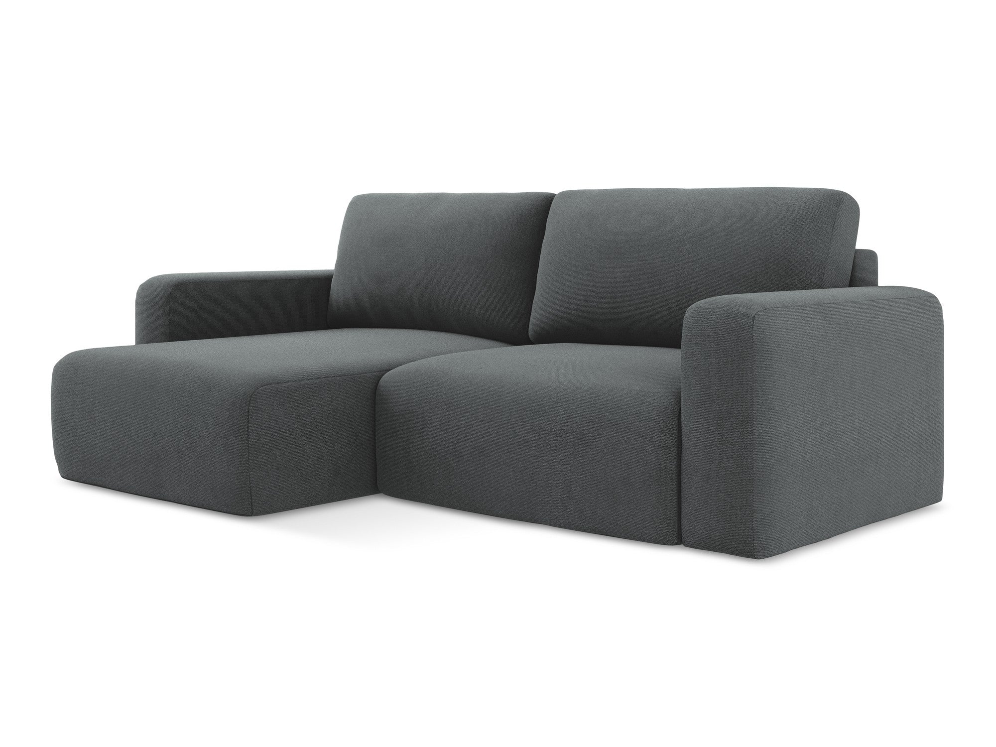 Left-sided corner sofa bed KONA gray