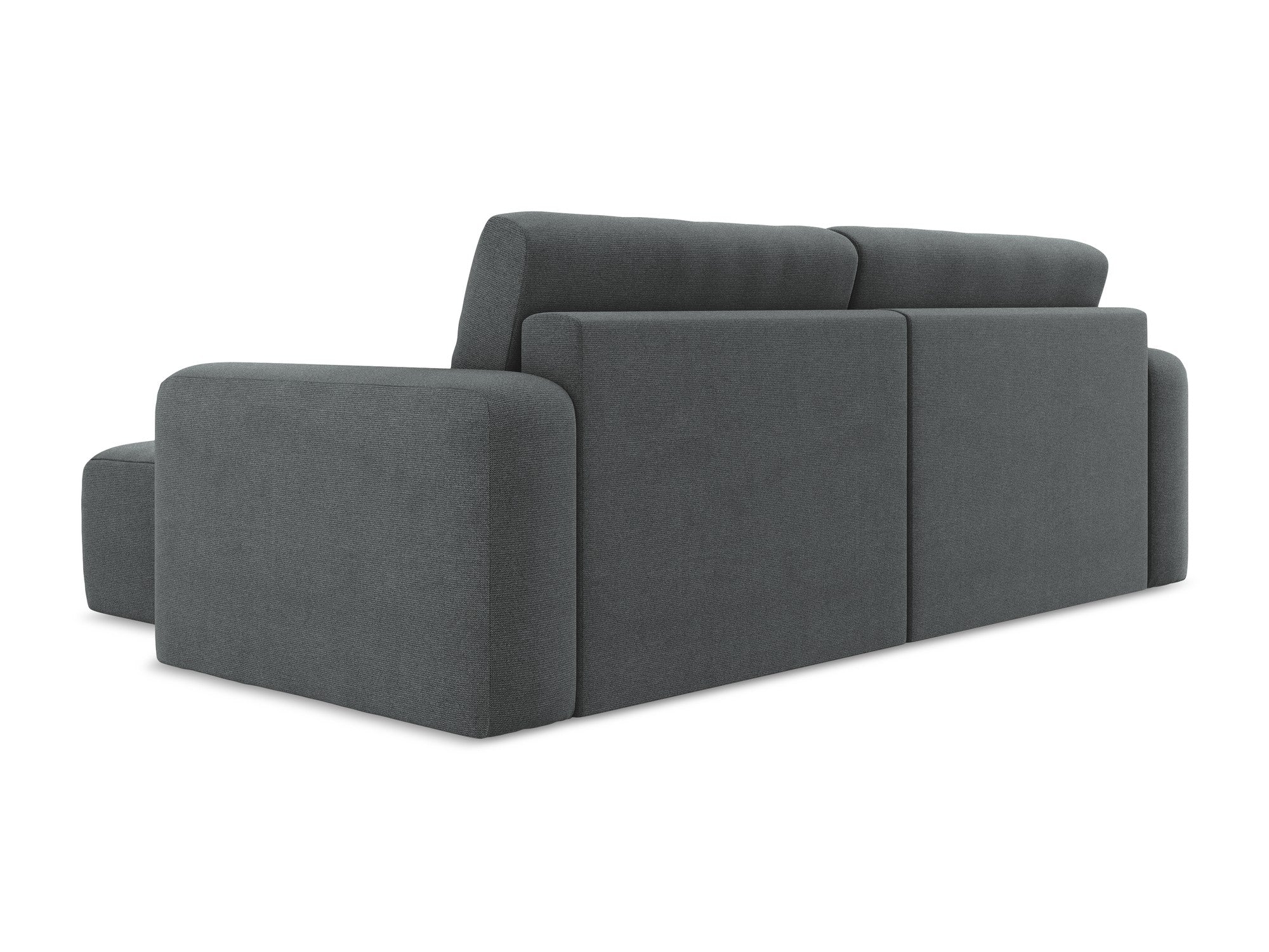 Right-sided corner sofa bed KONA gray