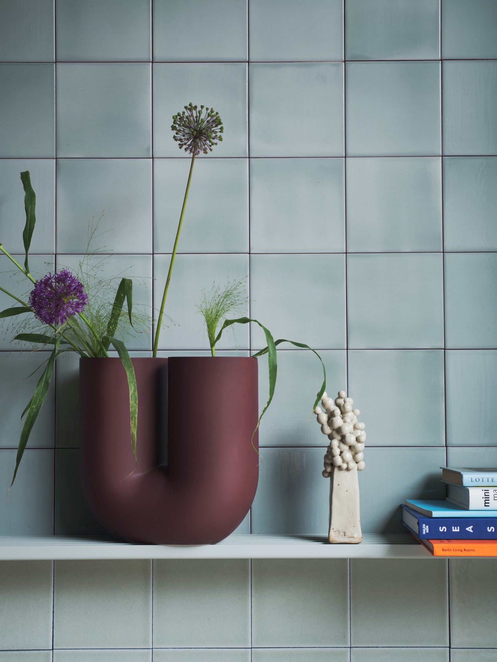 KINK Burgundy Vase