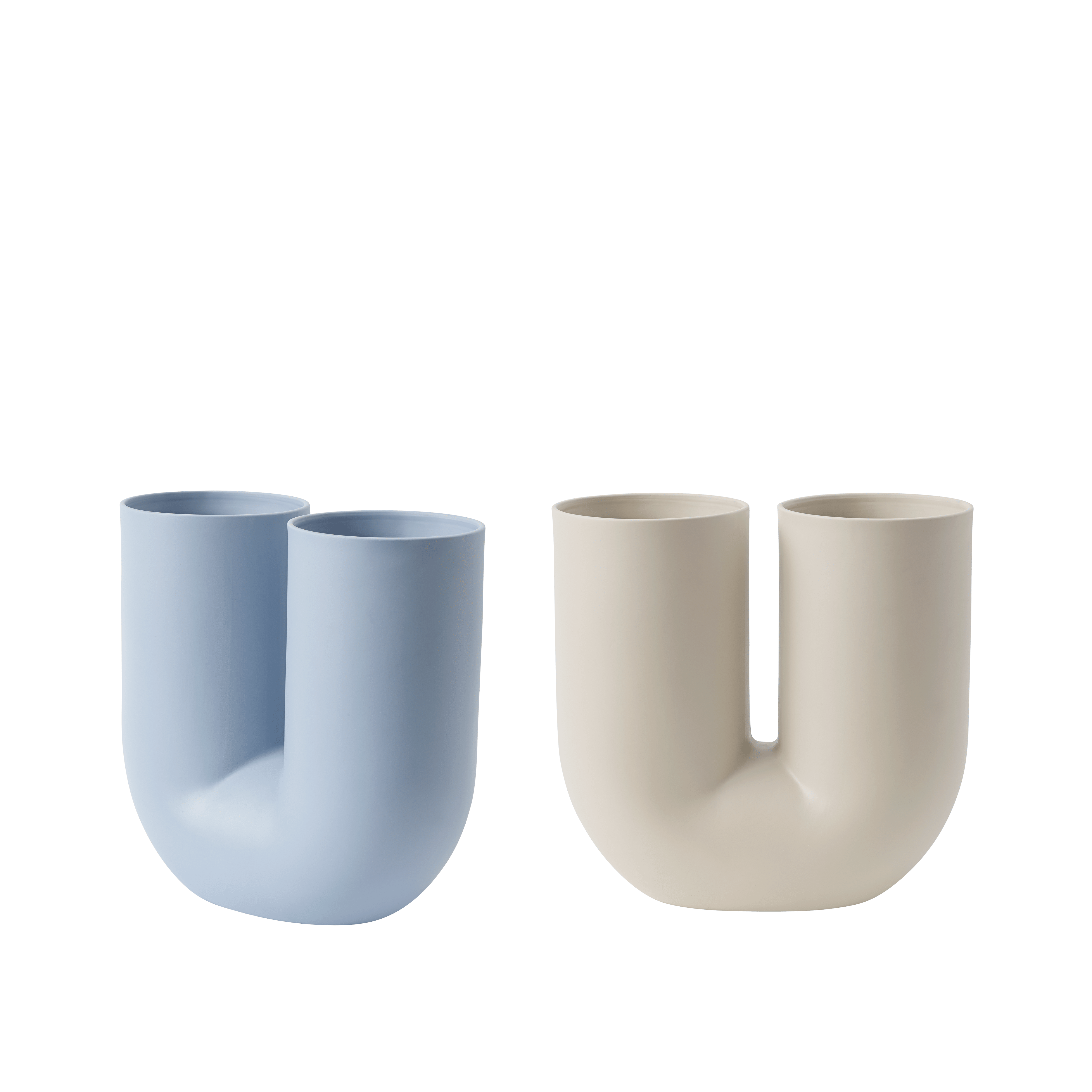 Vase KINK sandfarben
