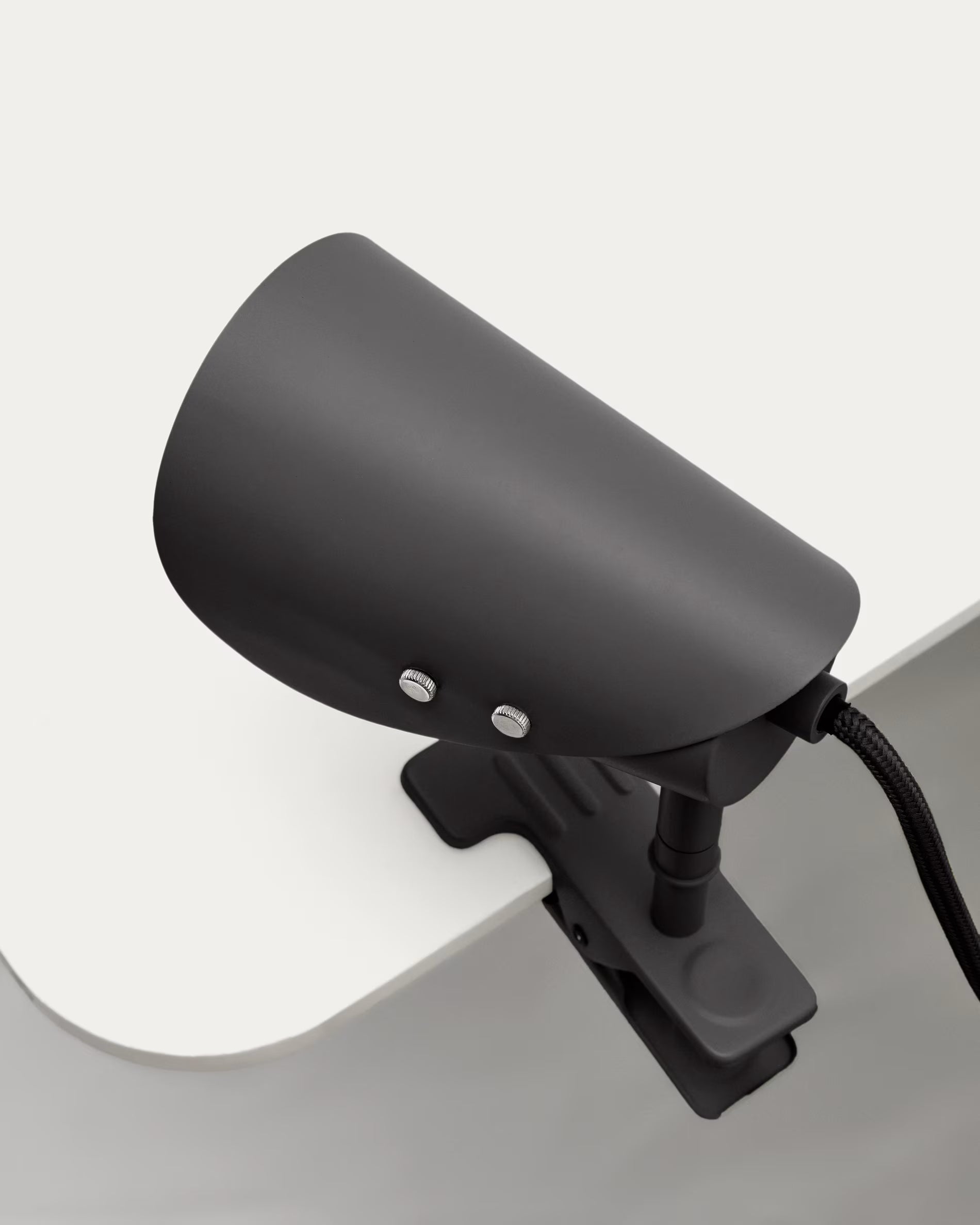 Lampa biurkowa z klipsem JULA czarny